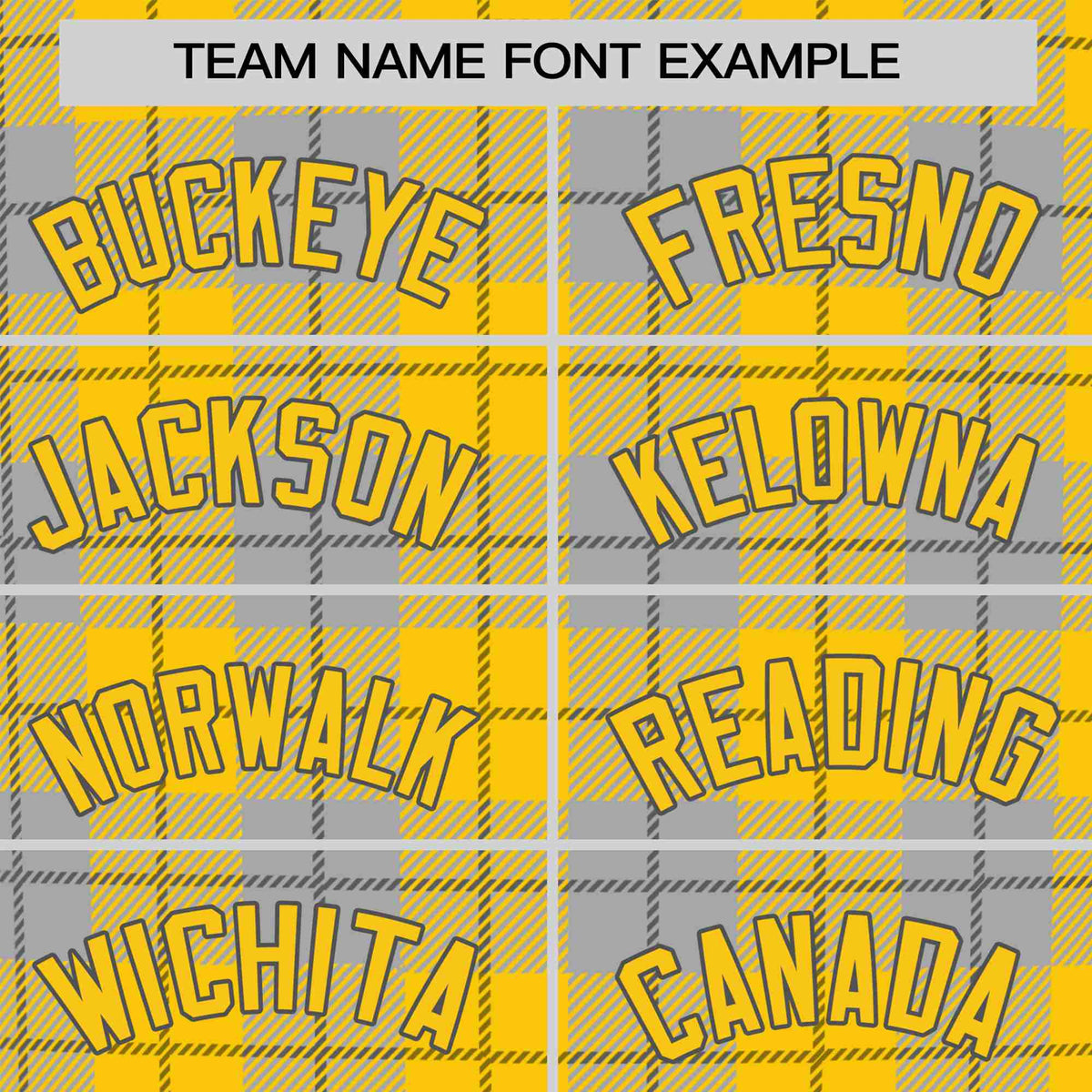 Custom Gold Gray Personalized Plaid Design Authentic Baseball Jersey