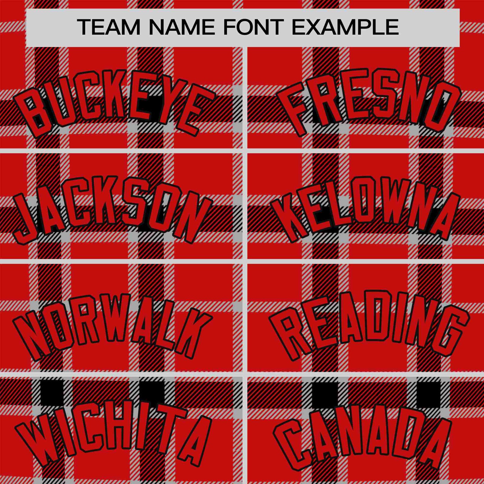 Custom Red Crimson Personalized Plaid Design Authentic Baseball Jersey