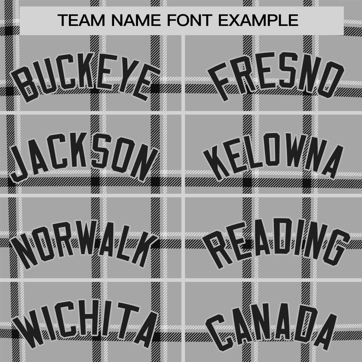 Custom Gray Black Personalized Plaid Design Authentic Baseball Jersey