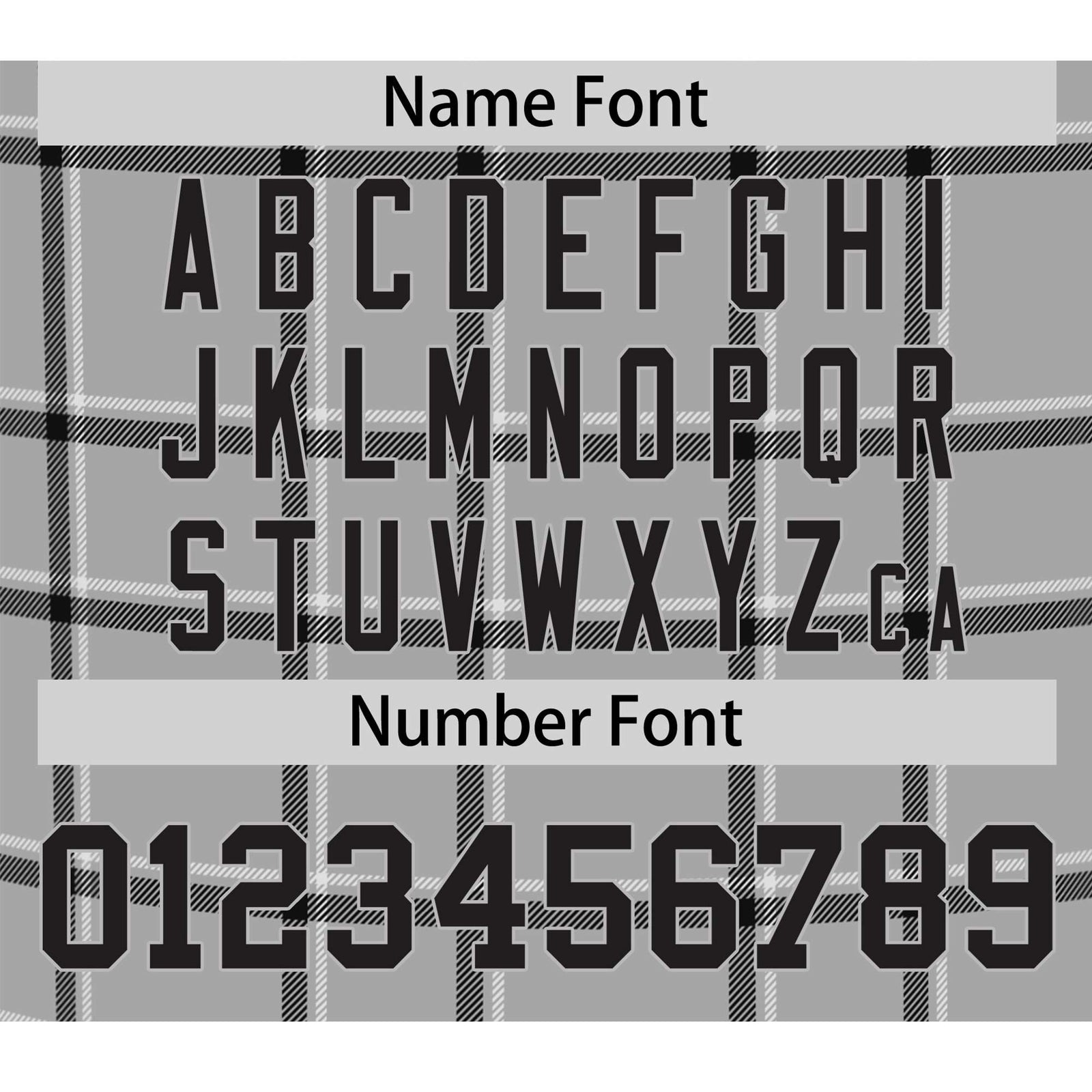 Custom Gray Black Personalized Plaid Design Authentic Baseball Jersey