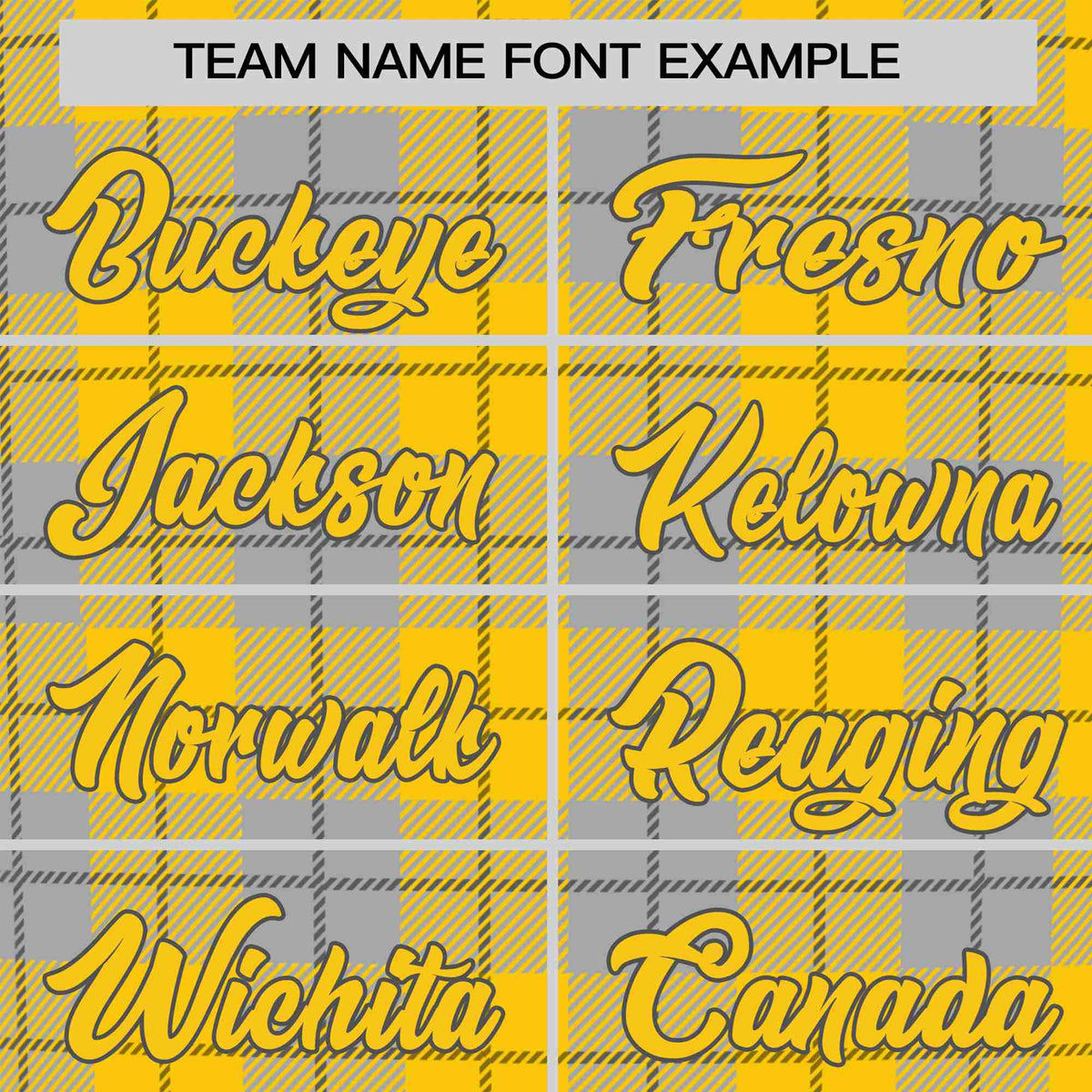 Custom Gold Gray Personalized Plaid Design Authentic Baseball Jersey