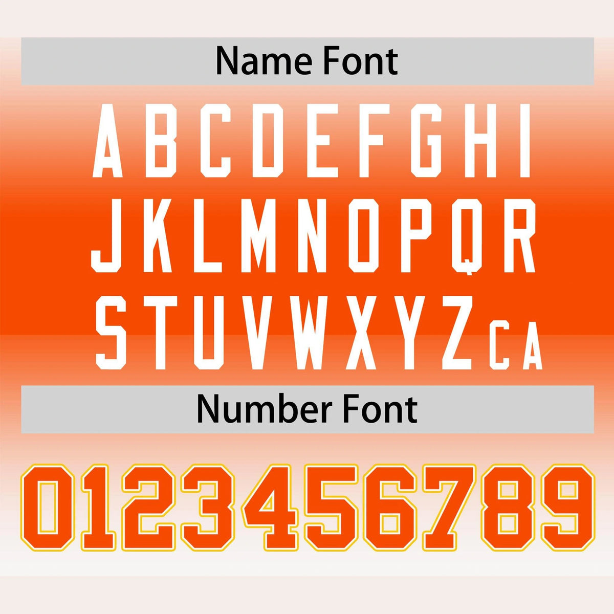 Custom White Orange Gradient Fashion Design Authentic Baseball Jersey