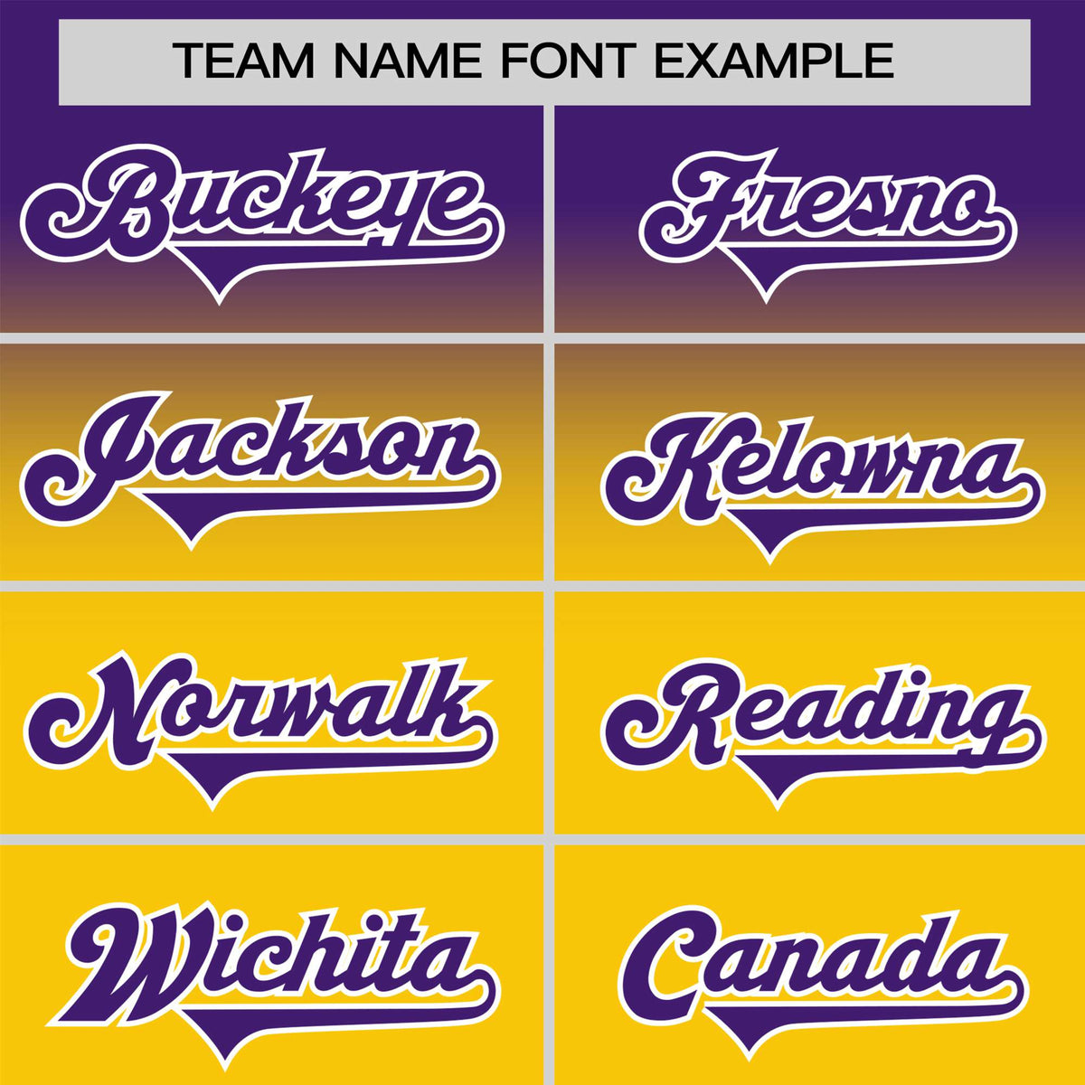 Custom Yellow Purple Gradient Fashion Design Authentic Baseball Jersey