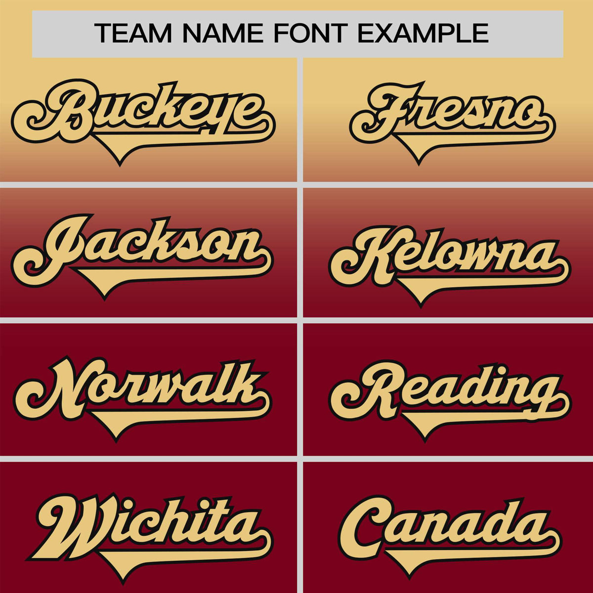 Custom Crimson Khaki Gradient Fashion Design Authentic Baseball Jersey