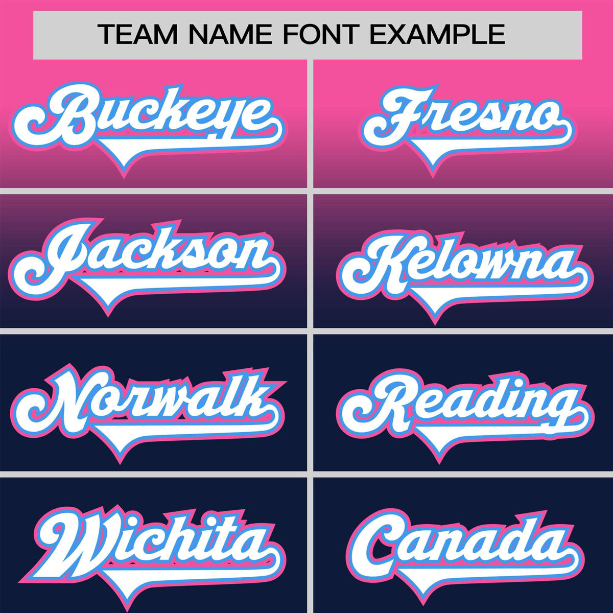 Custom Navy Pink Gradient Fashion Design Authentic Baseball Jersey