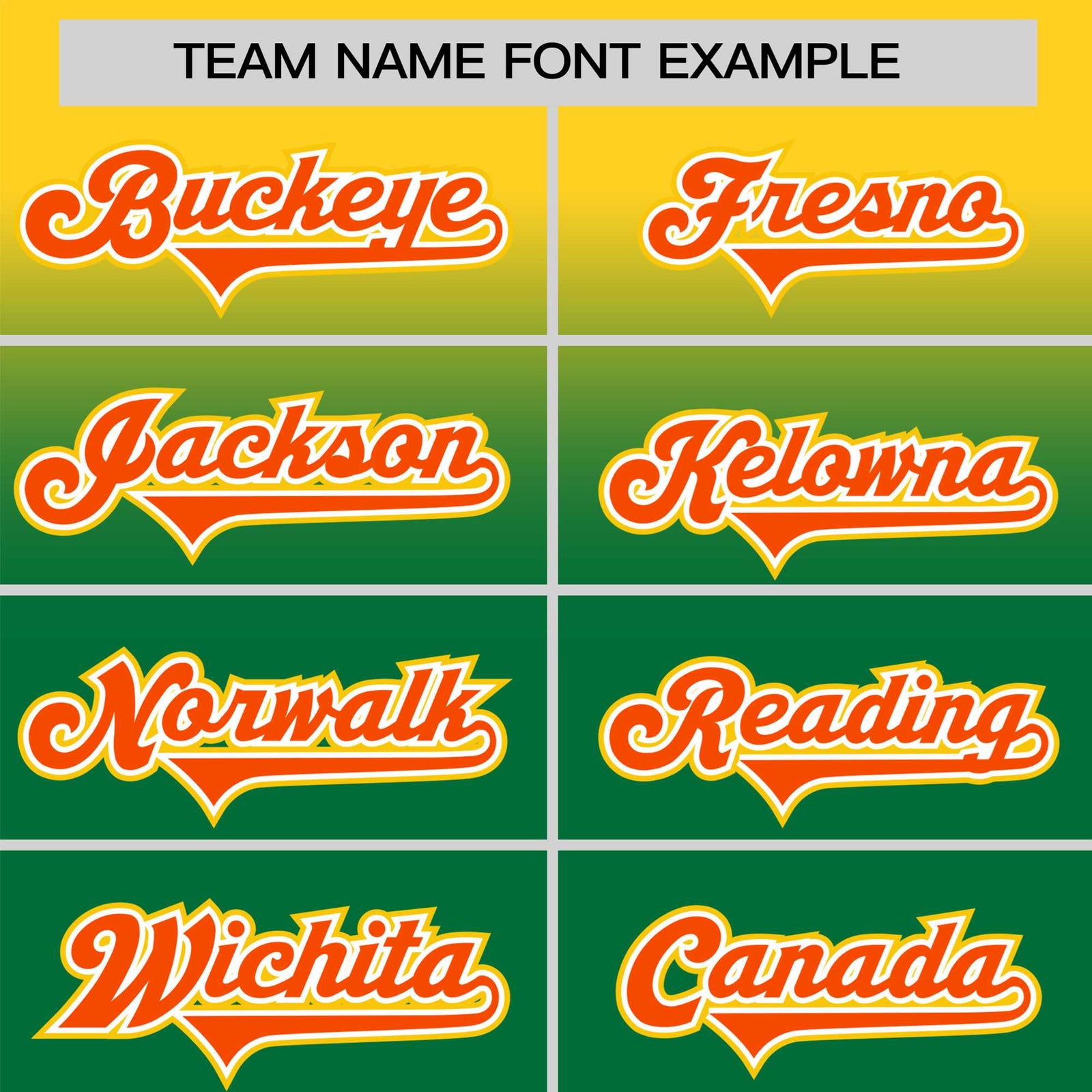 Custom Kelly Green Yellow Gradient Fashion Design Authentic Baseball Jersey