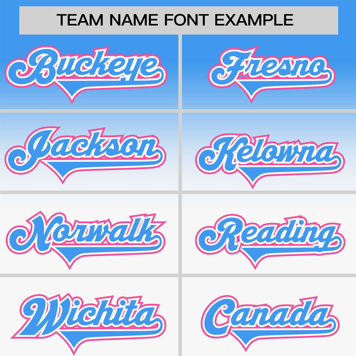 Custom White Powder Blue Gradient Fashion Design Authentic Baseball Jersey