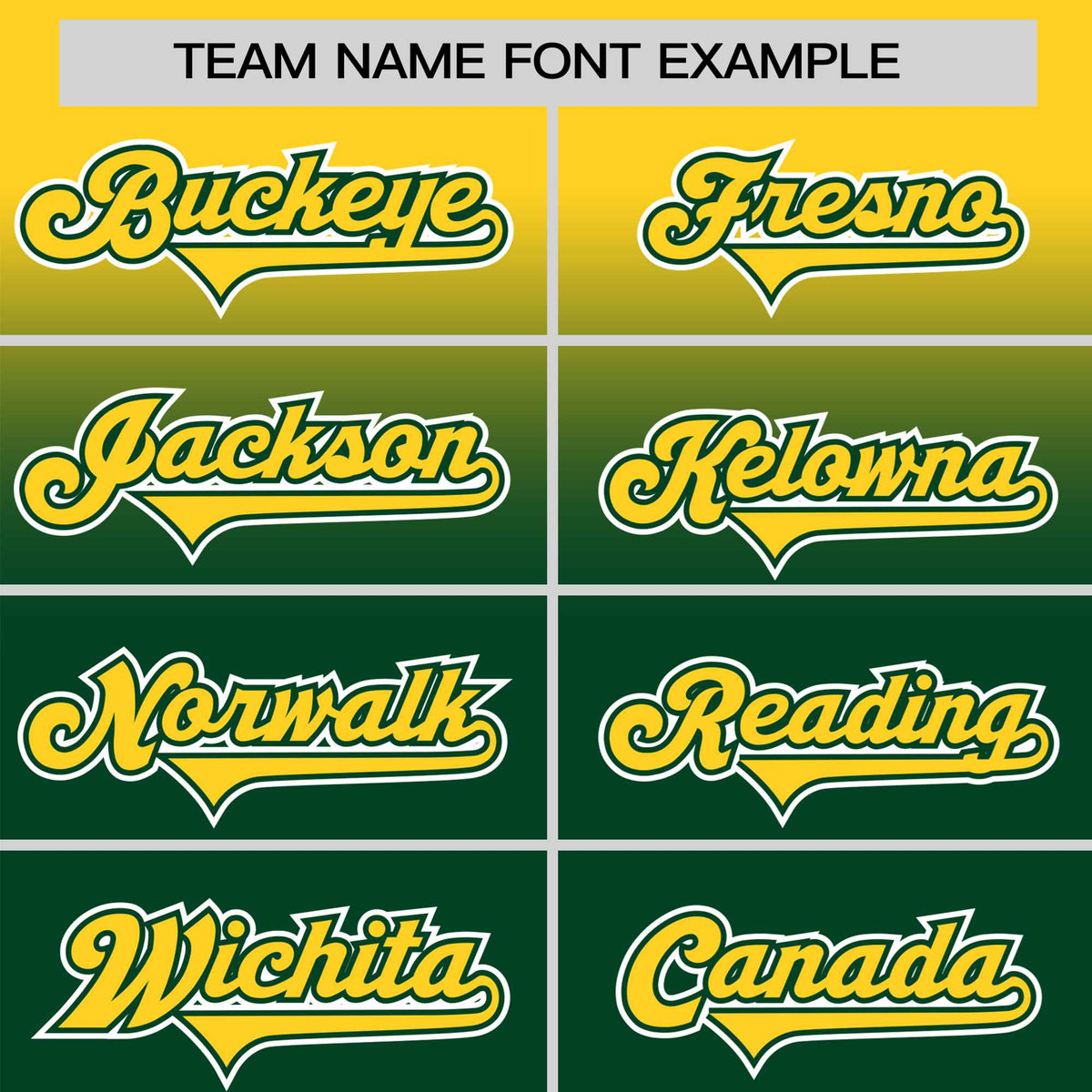 Custom Green Gold Gradient Fashion Design Authentic Baseball Jersey
