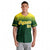 Custom Green Gold Gradient Fashion Design Authentic Baseball Jersey