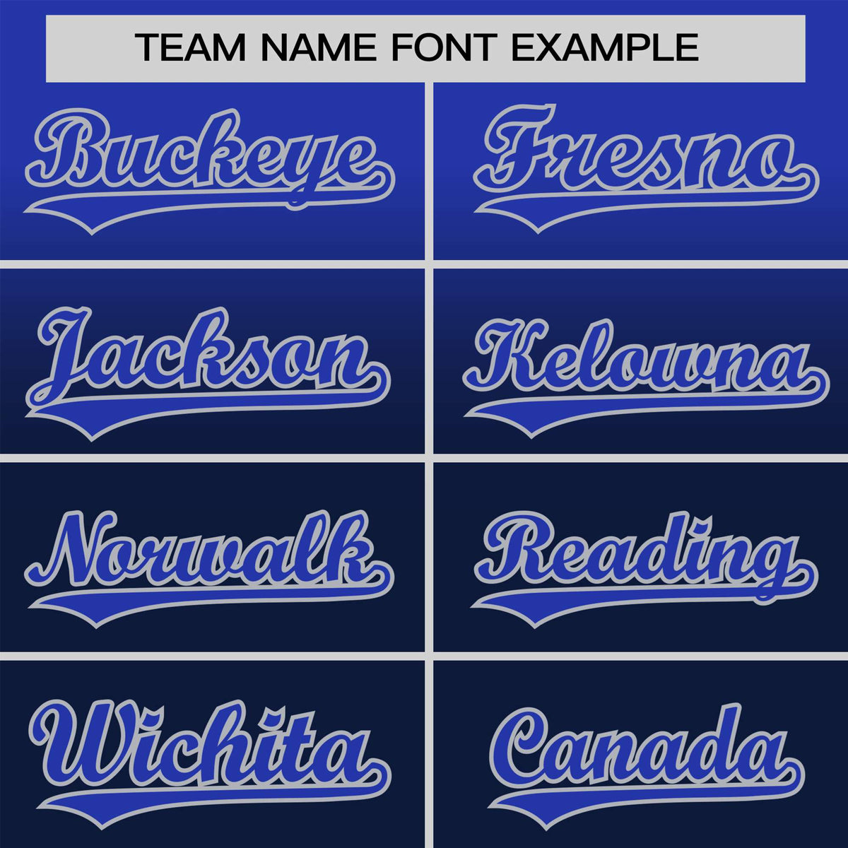 Custom Navy Royal Blue Gradient Fashion Design Authentic Baseball Jersey