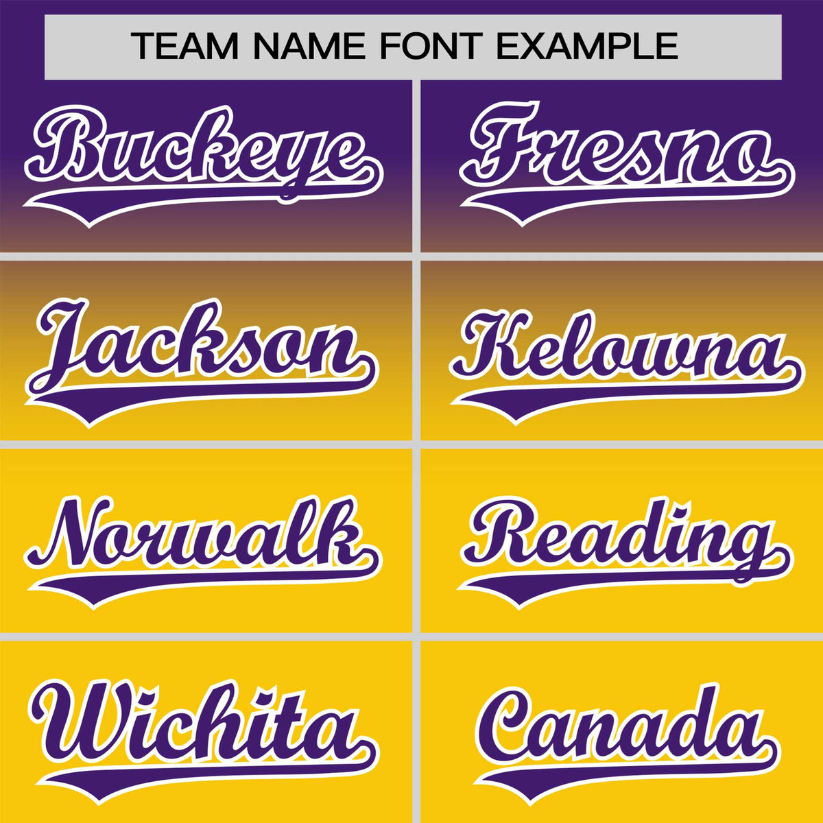 Custom Yellow Purple Gradient Fashion Design Authentic Baseball Jersey