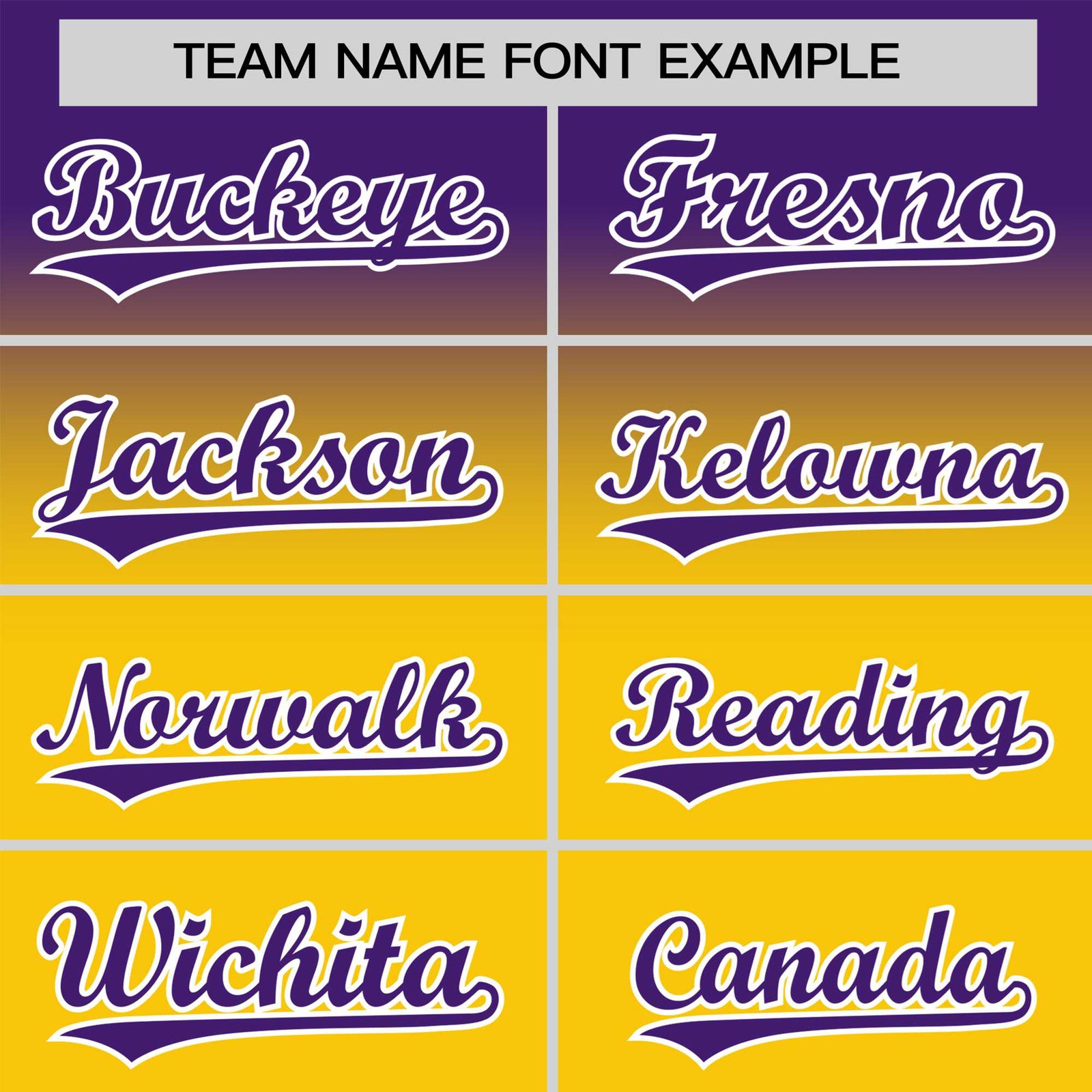 Custom Yellow Purple Gradient Fashion Design Authentic Baseball Jersey