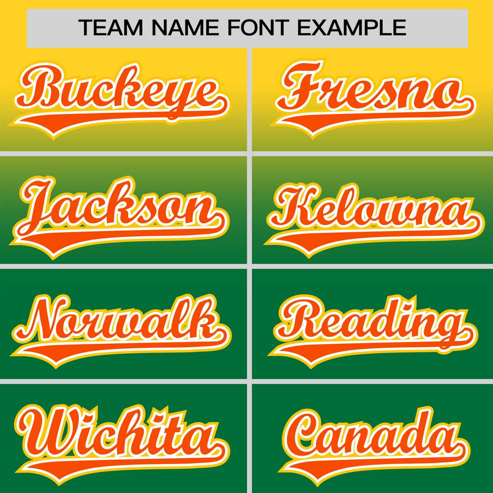 Custom Kelly Green Yellow Gradient Fashion Design Authentic Baseball Jersey