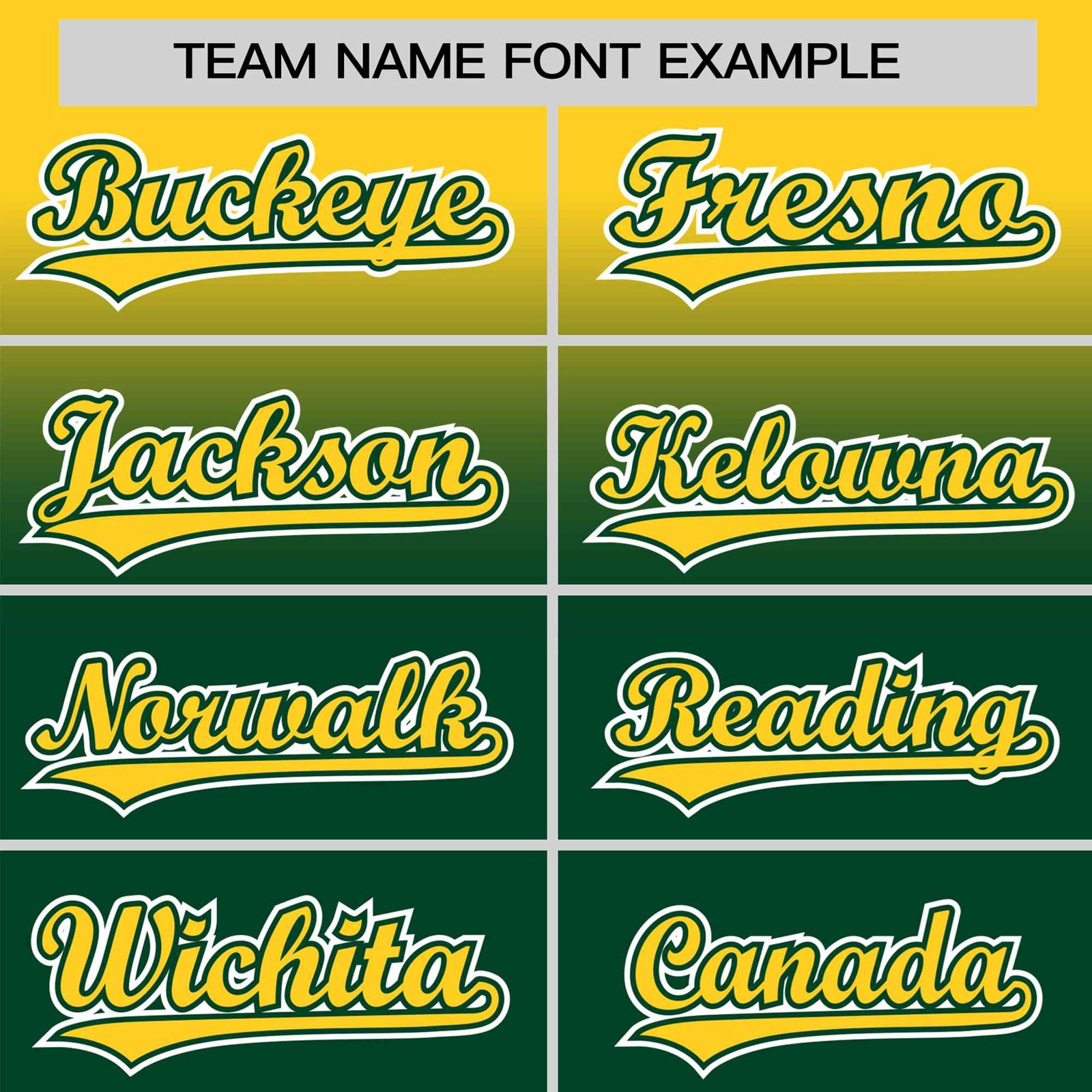 Custom Green Gold Gradient Fashion Design Authentic Baseball Jersey