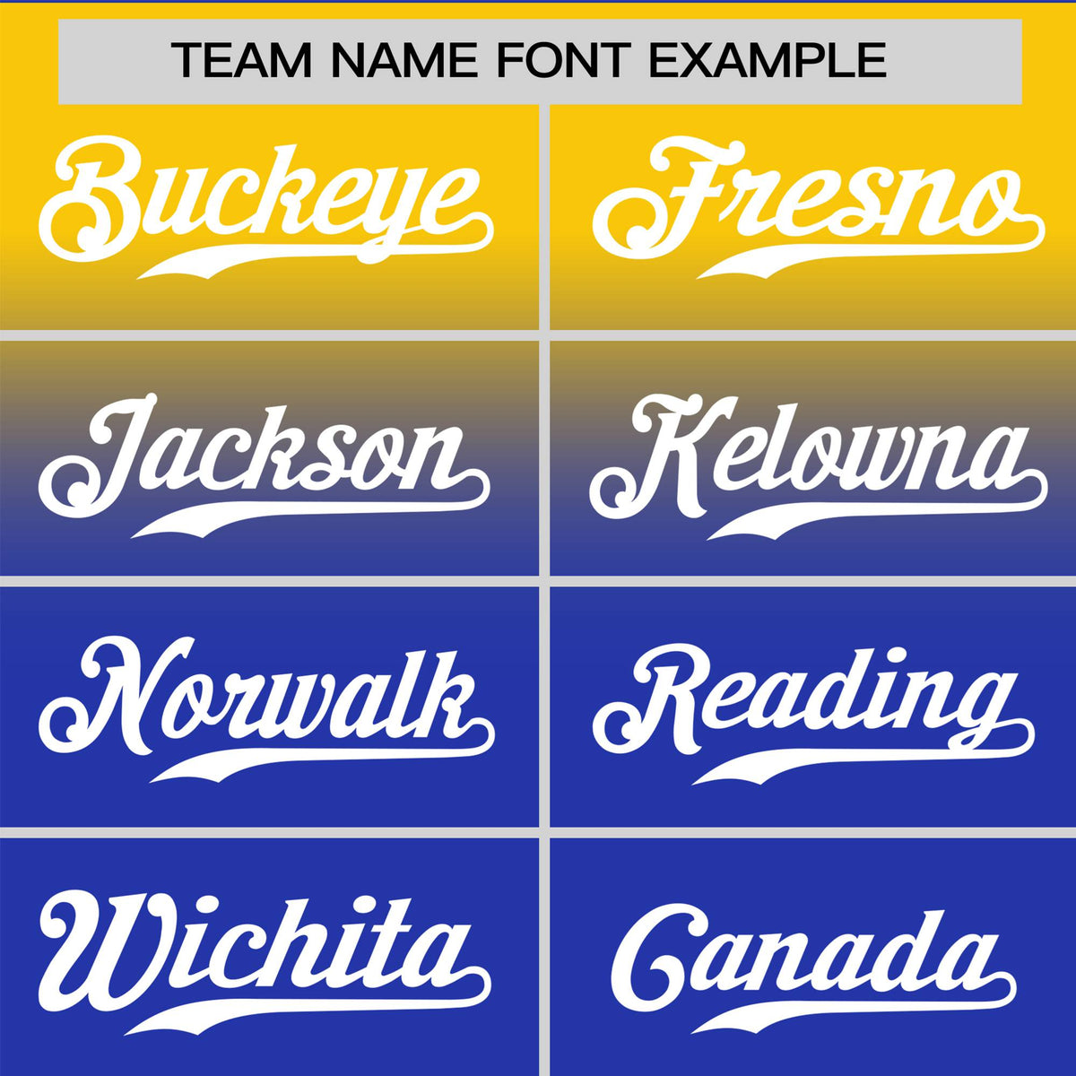 Custom Royal Blue Gold Gradient Fashion Design Authentic Baseball Jersey