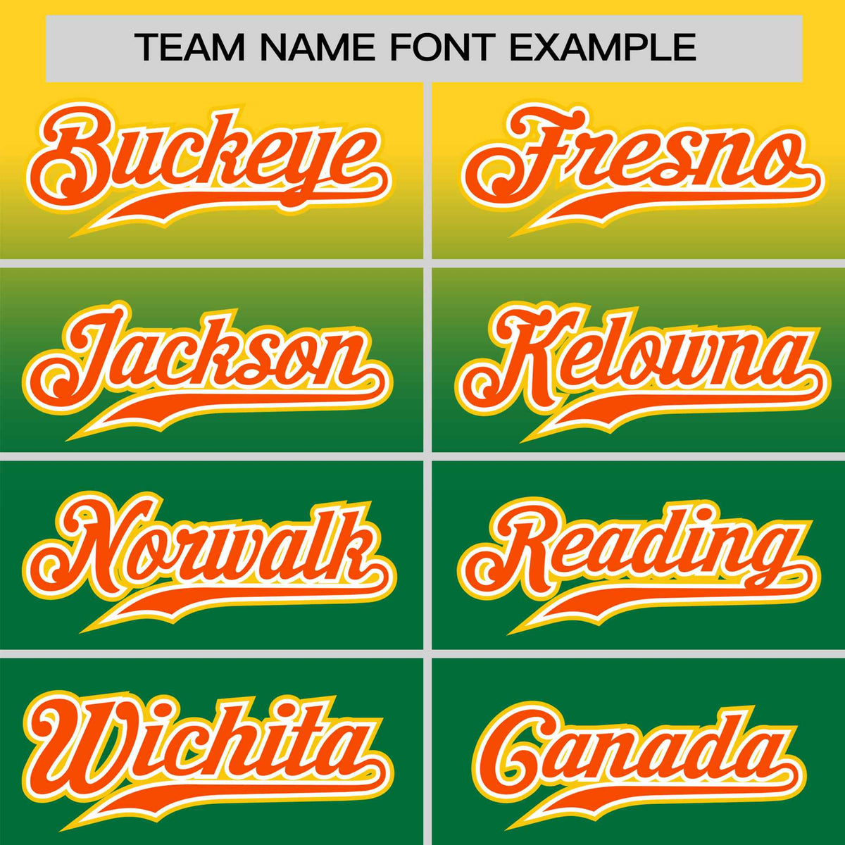 Custom Kelly Green Yellow Gradient Fashion Design Authentic Baseball Jersey