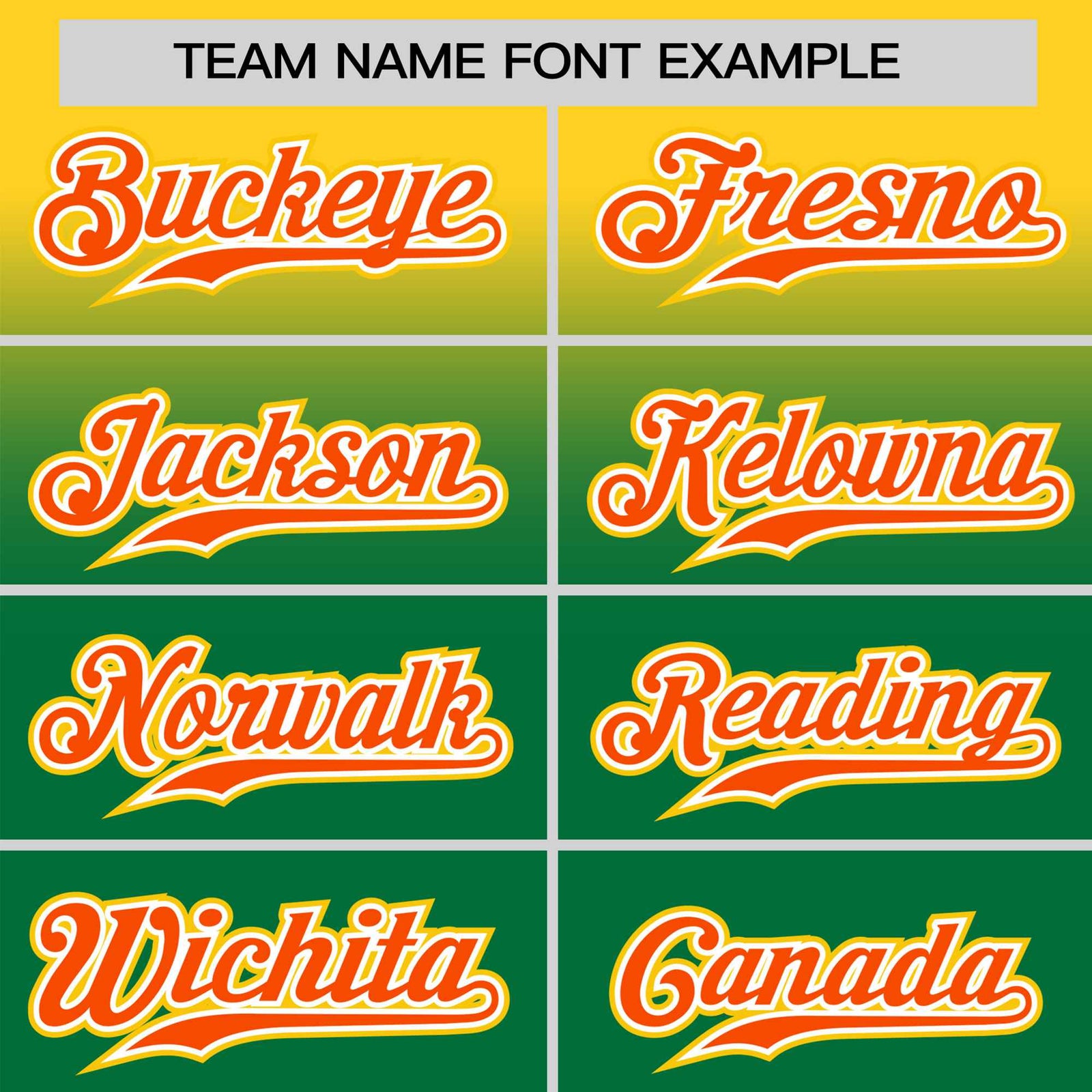 Custom Kelly Green Yellow Gradient Fashion Design Authentic Baseball Jersey