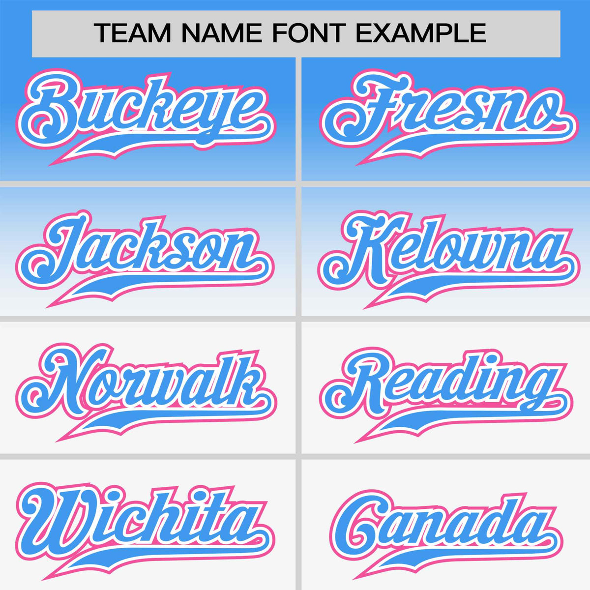 Custom White Powder Blue Gradient Fashion Design Authentic Baseball Jersey