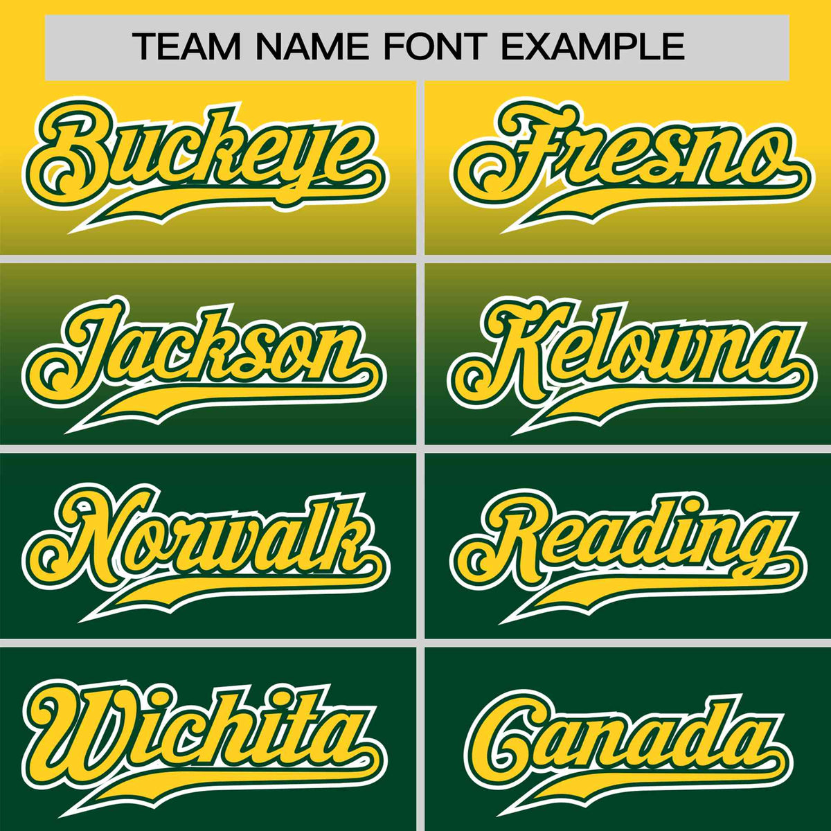 Custom Green Gold Gradient Fashion Design Authentic Baseball Jersey