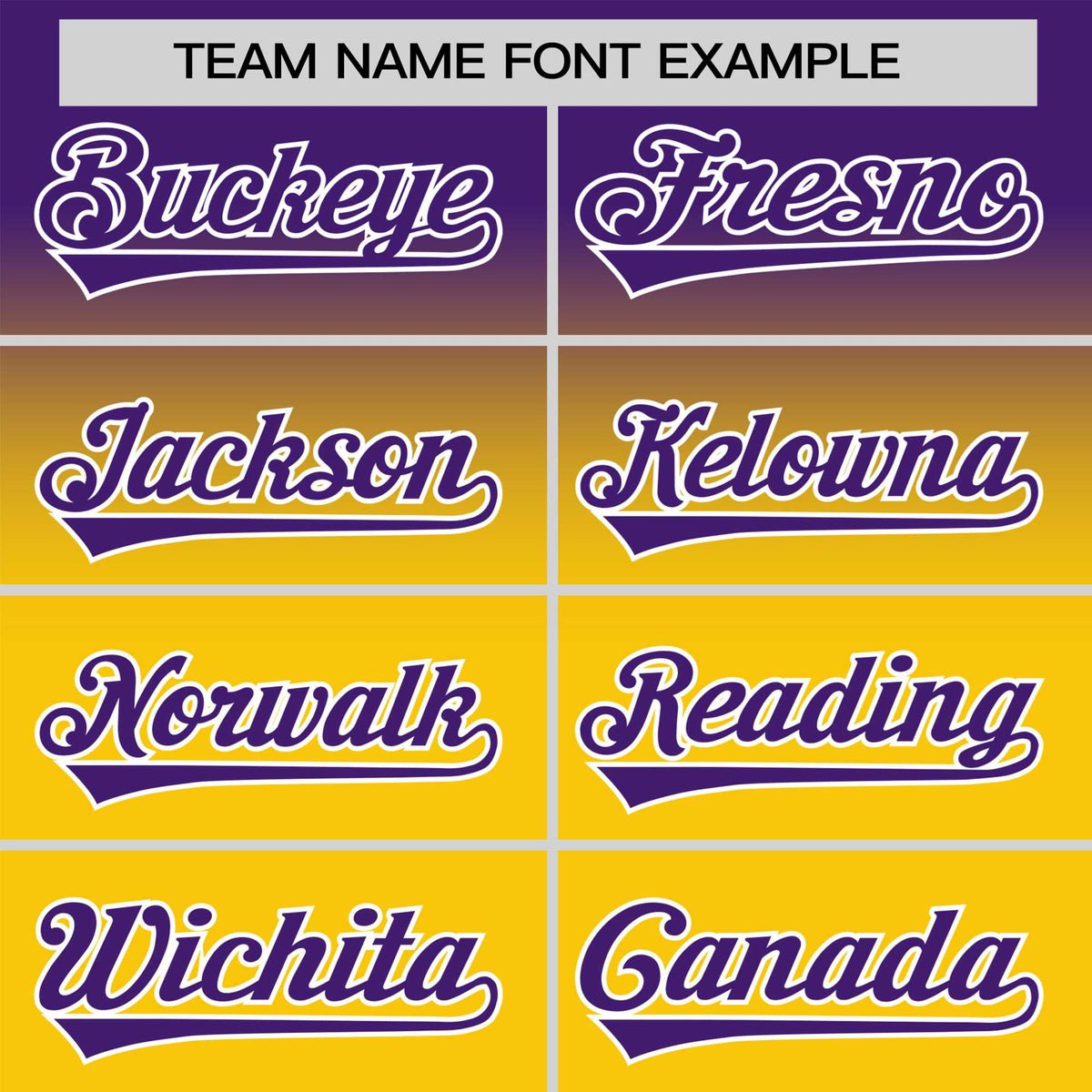 Custom Yellow Purple Gradient Fashion Design Authentic Baseball Jersey