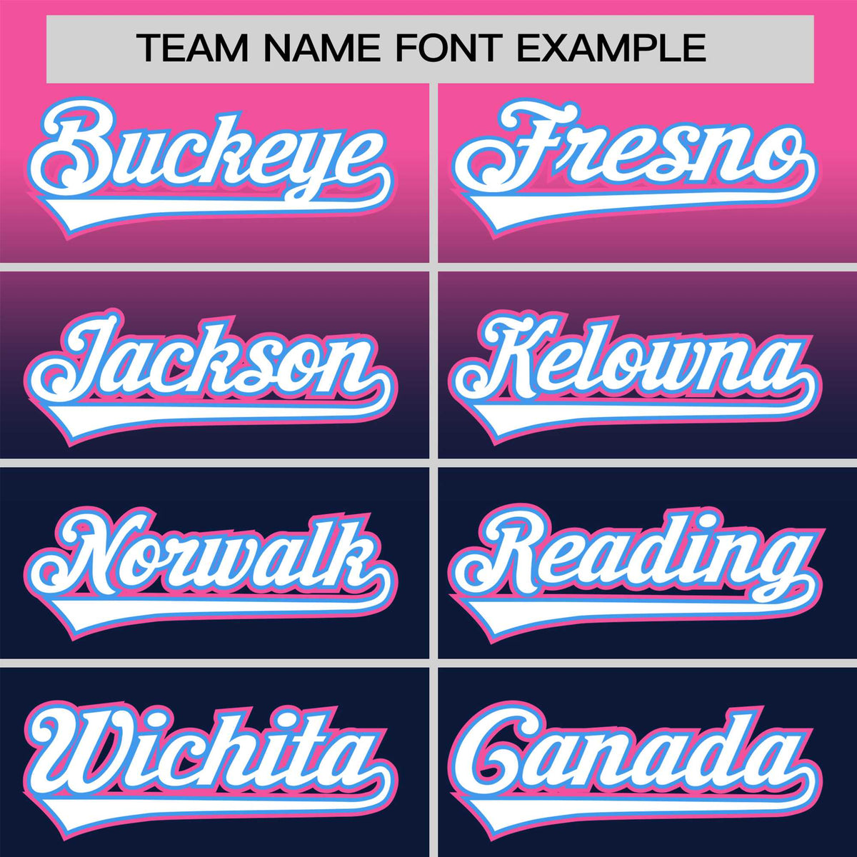 Custom Navy Pink Gradient Fashion Design Authentic Baseball Jersey