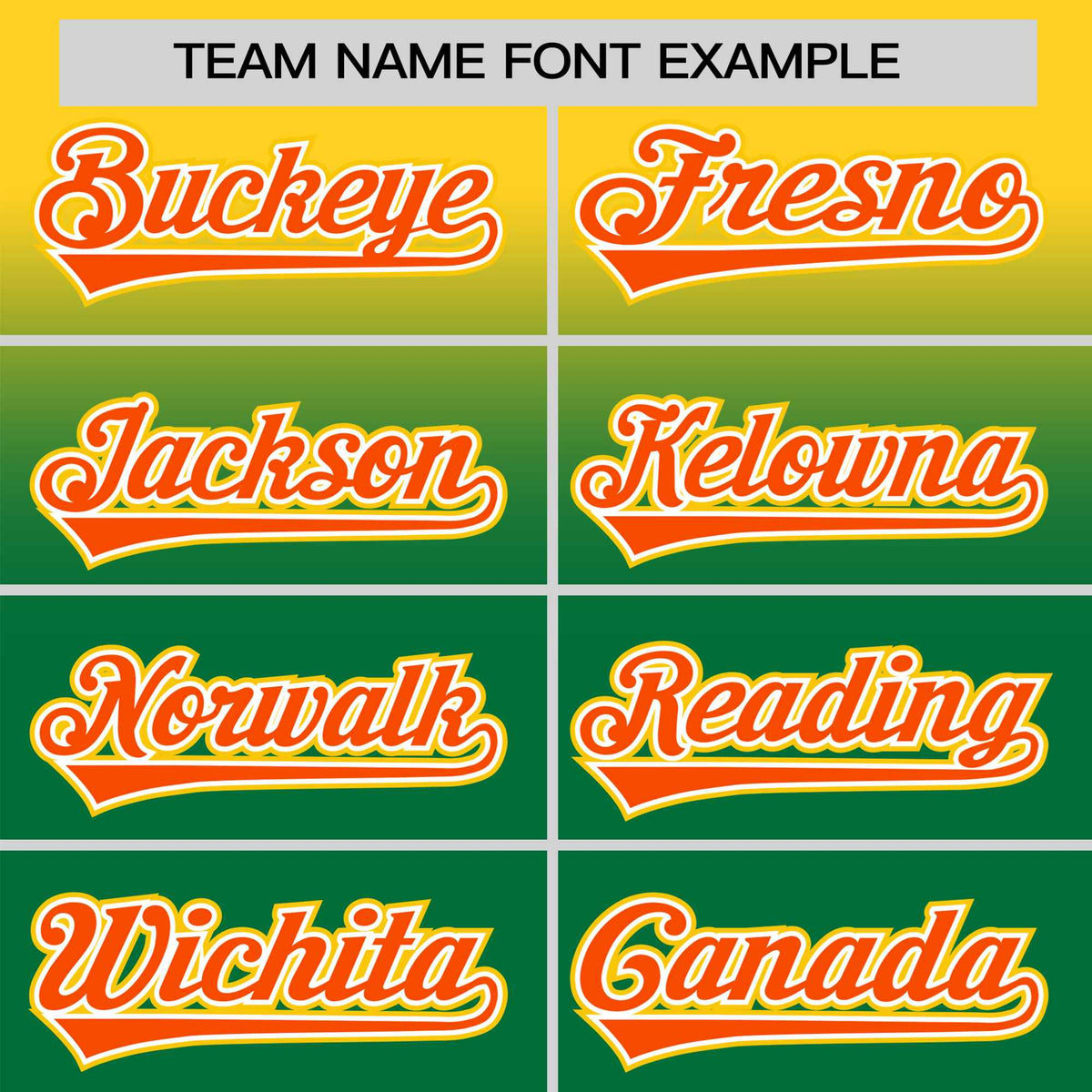 Custom Kelly Green Yellow Gradient Fashion Design Authentic Baseball Jersey