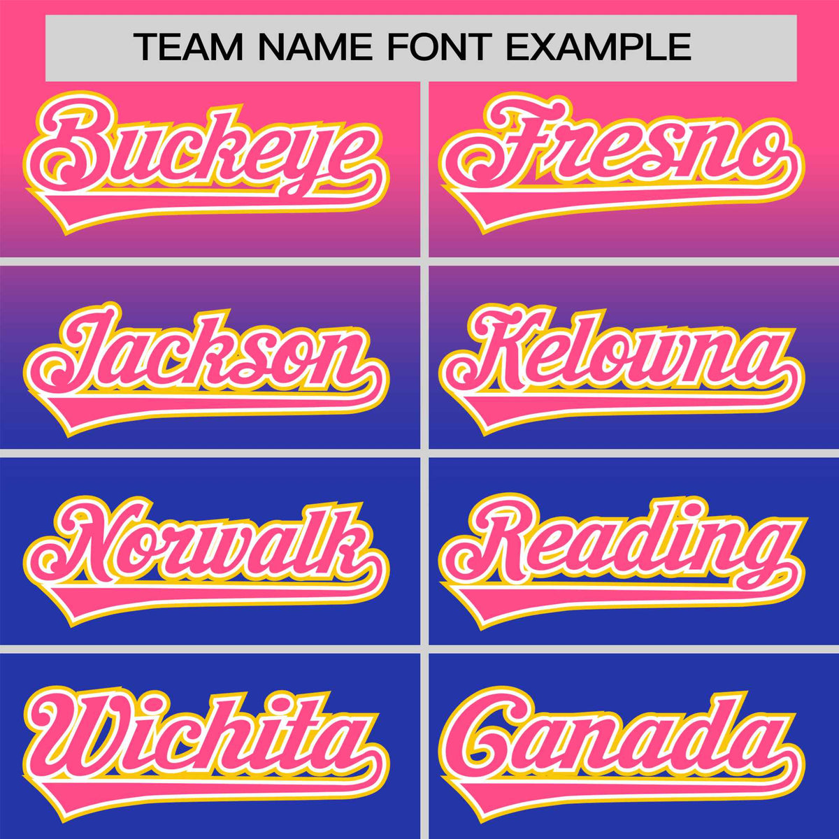 Custom Royal Blue Pink Gradient Fashion Design Authentic Baseball Jersey