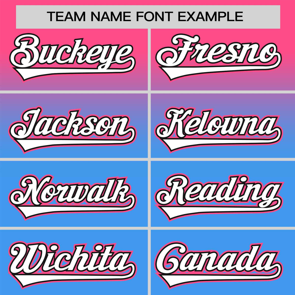 Custom Powder Blue Pink Gradient Fashion Design Authentic Baseball Jersey