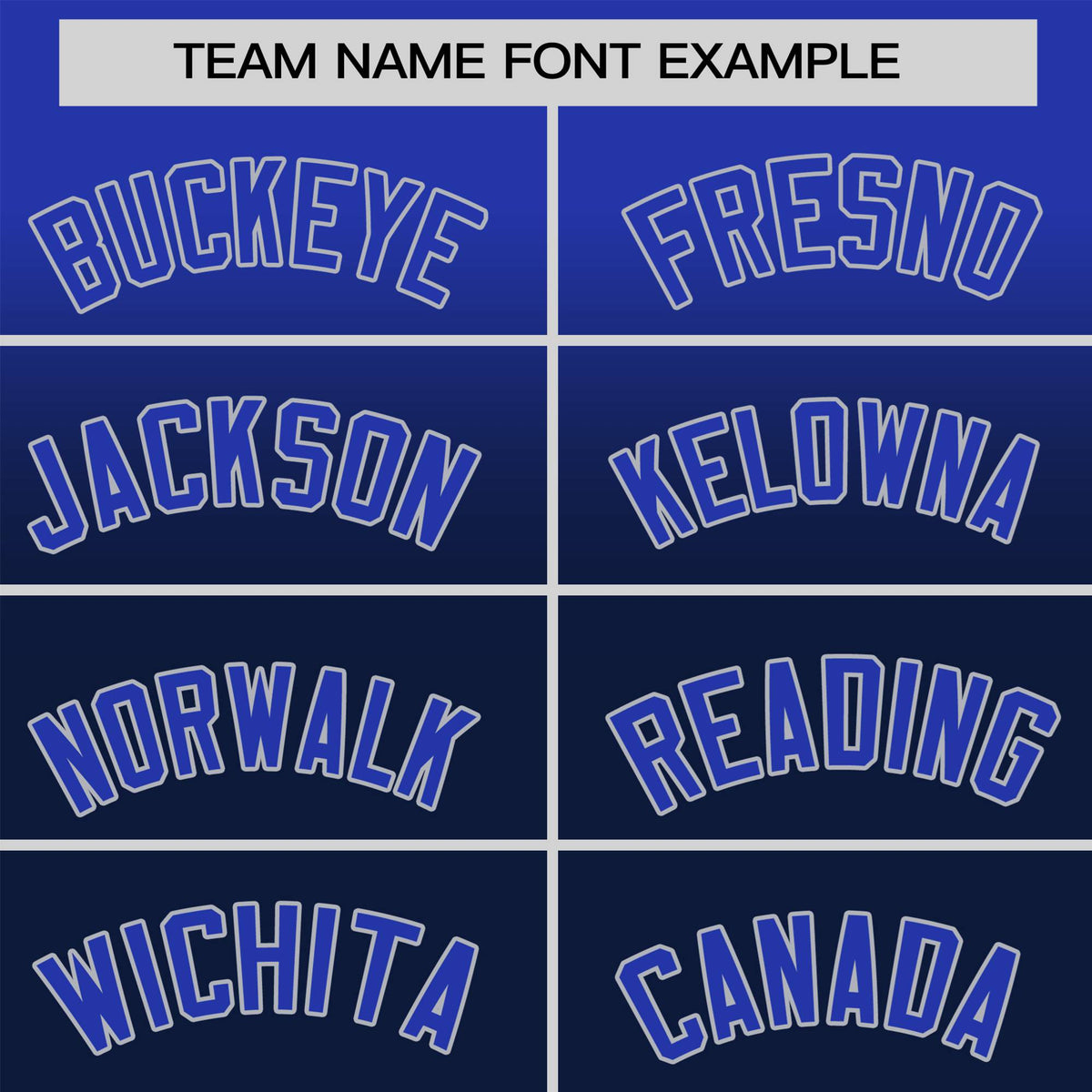 Custom Navy Royal Blue Gradient Fashion Design Authentic Baseball Jersey