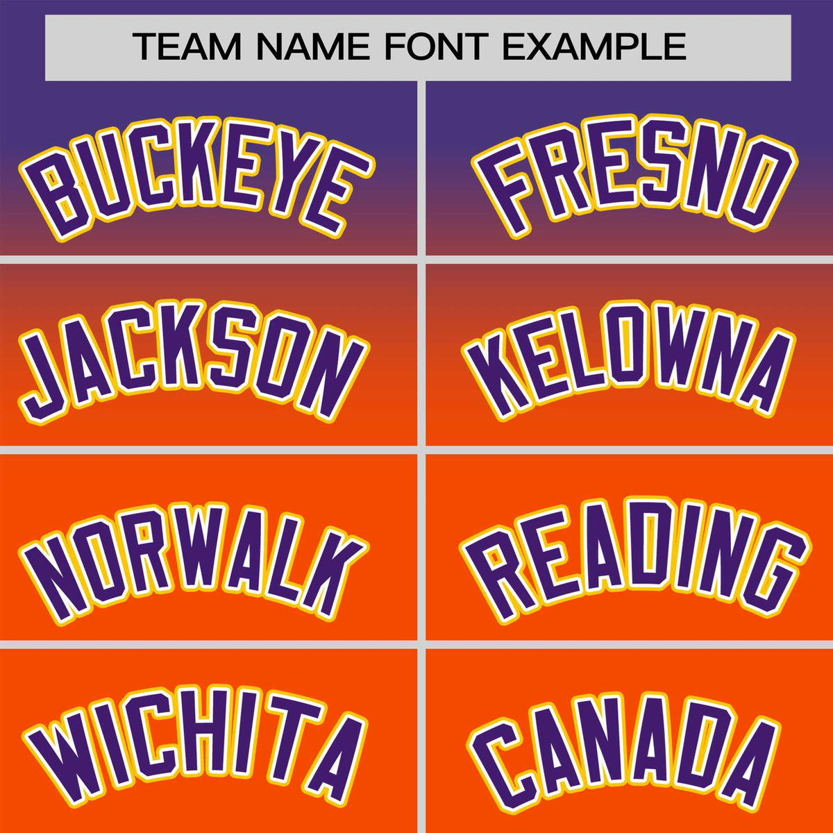 Custom Orange Purple Gradient Fashion Design Authentic Baseball Jersey