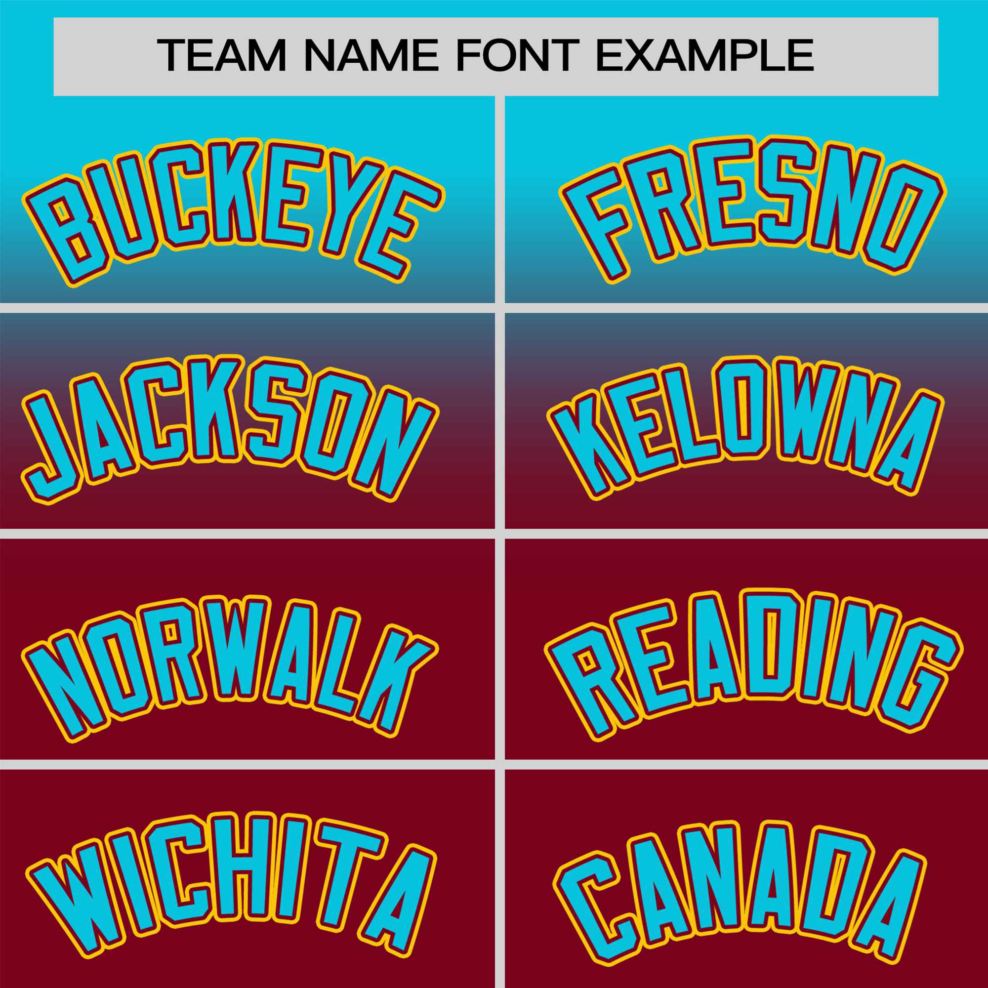 Custom Crimson Aqua Gradient Fashion Design Authentic Baseball Jersey