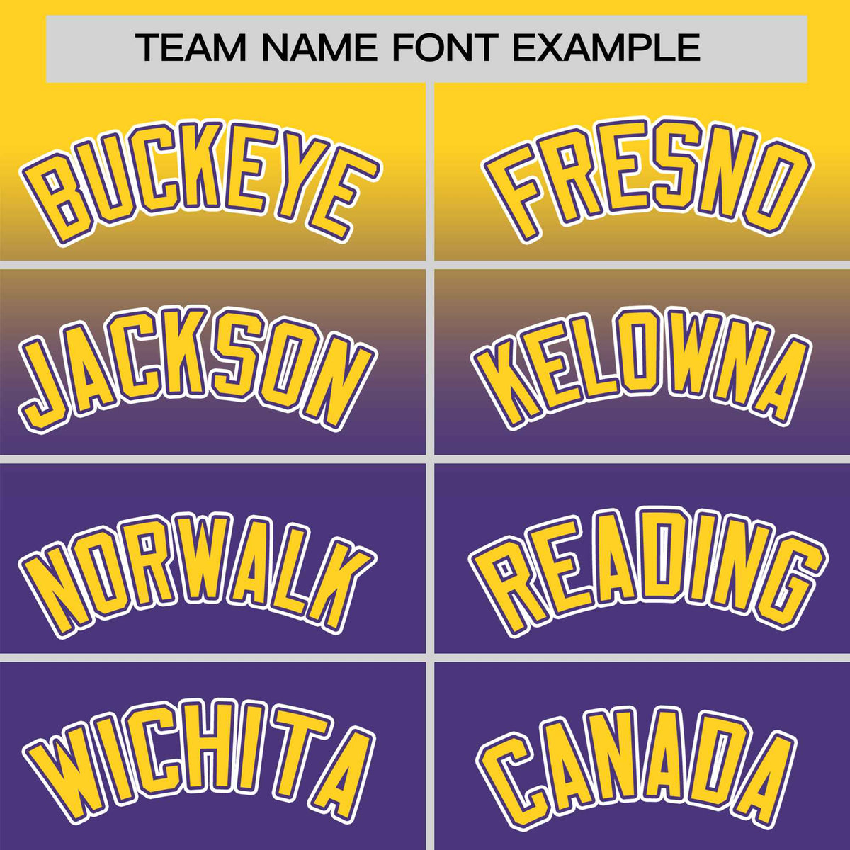 Custom Purple Yellow Gradient Fashion Design Authentic Baseball Jersey