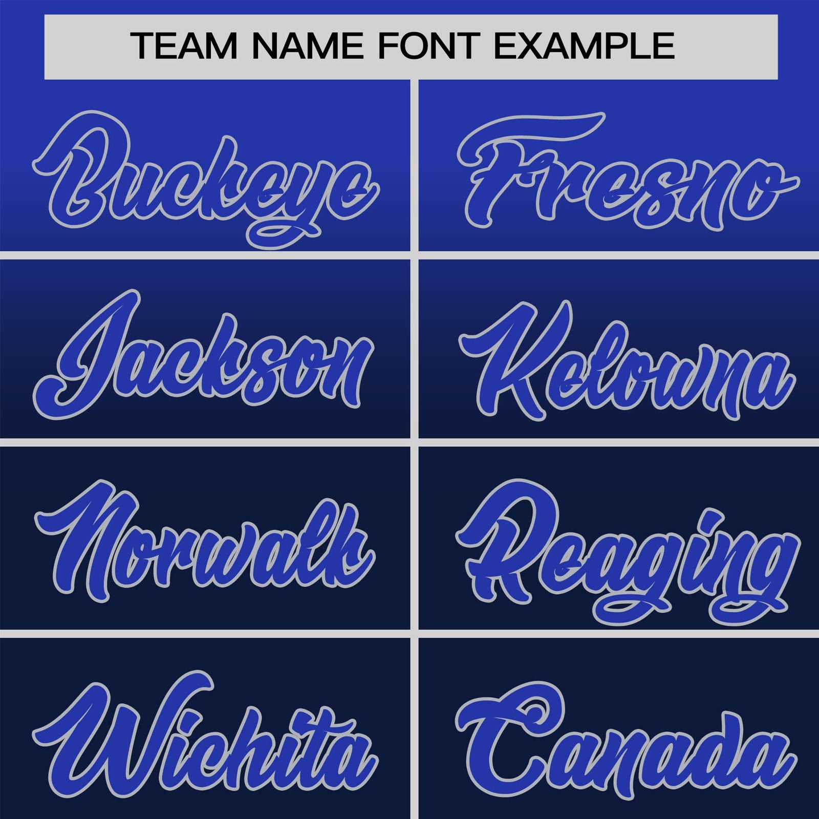 Custom Navy Royal Blue Gradient Fashion Design Authentic Baseball Jersey