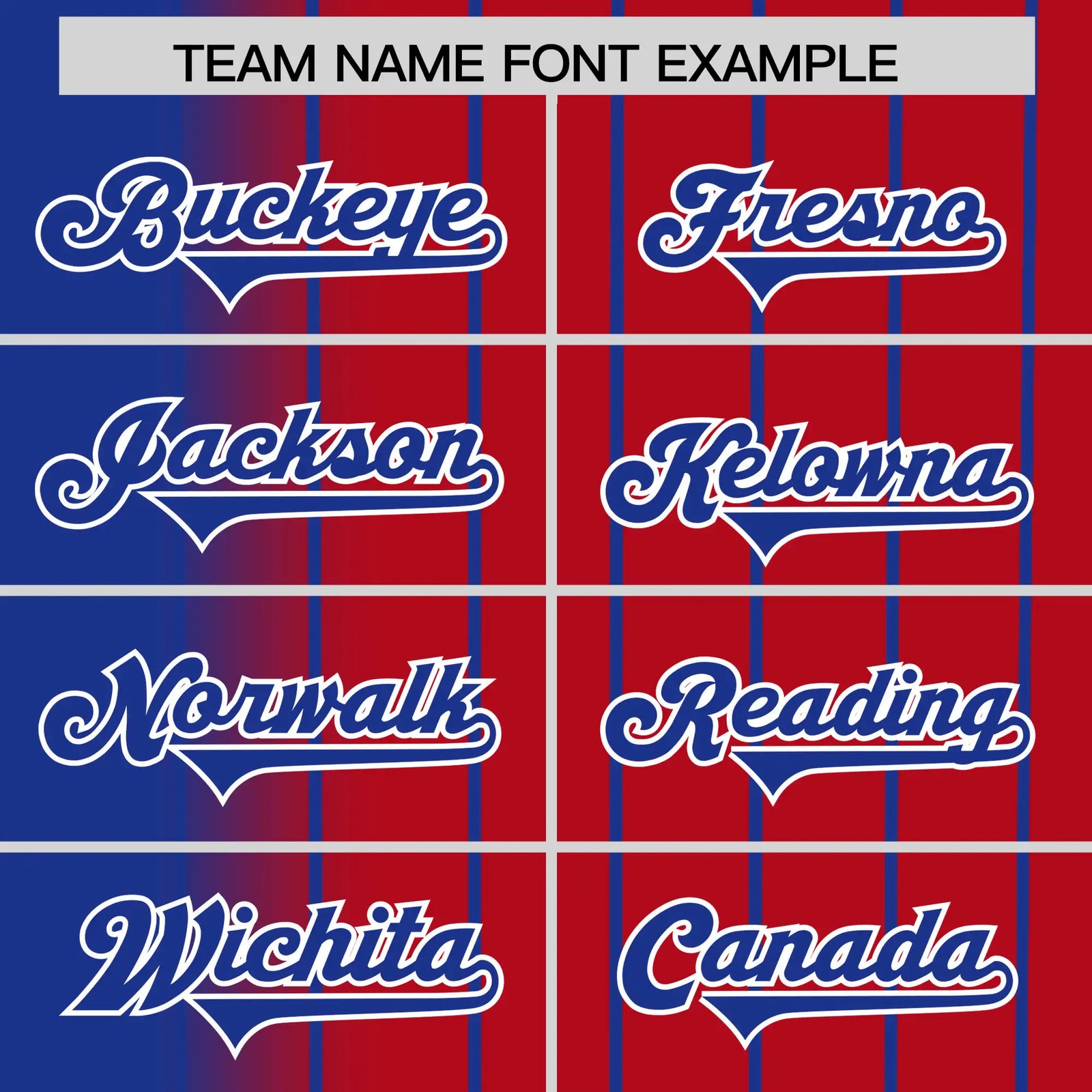 Custom Blue Crimson Pinstripe Blue Authentic Baseball Jersey