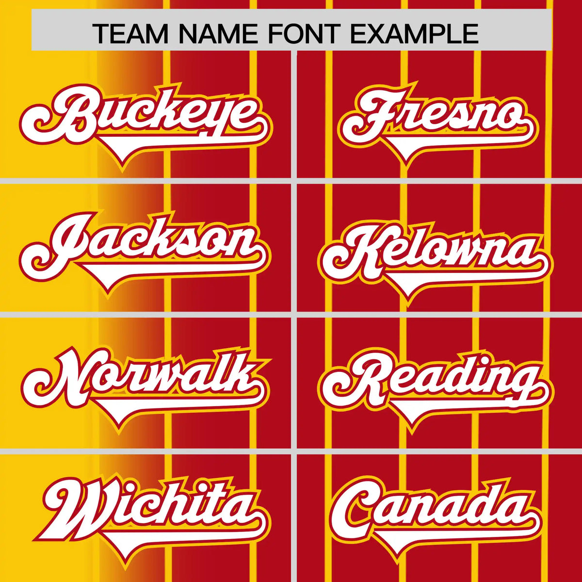 Custom Yellow Red Pinstripe White Authentic Baseball Jersey