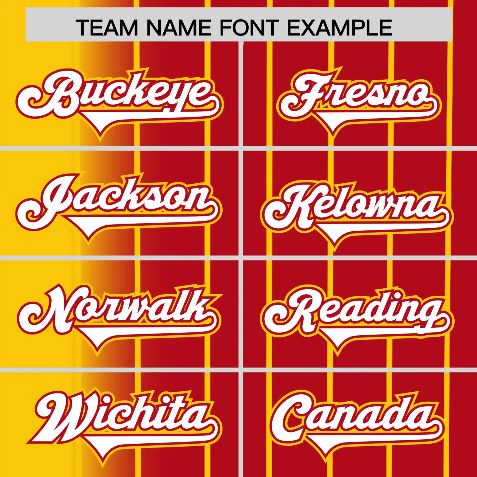 Custom Yellow Red Pinstripe White Authentic Baseball Jersey