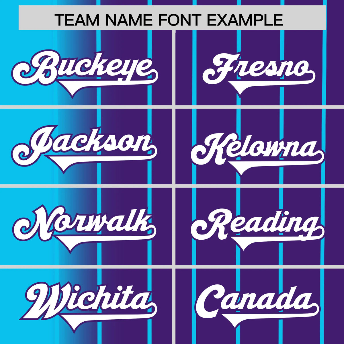 Custom Blue Purple Pinstripe White Authentic Baseball Jersey