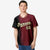 Custom Black Crimson Pinstripe Old-Gold Authentic Baseball Jersey