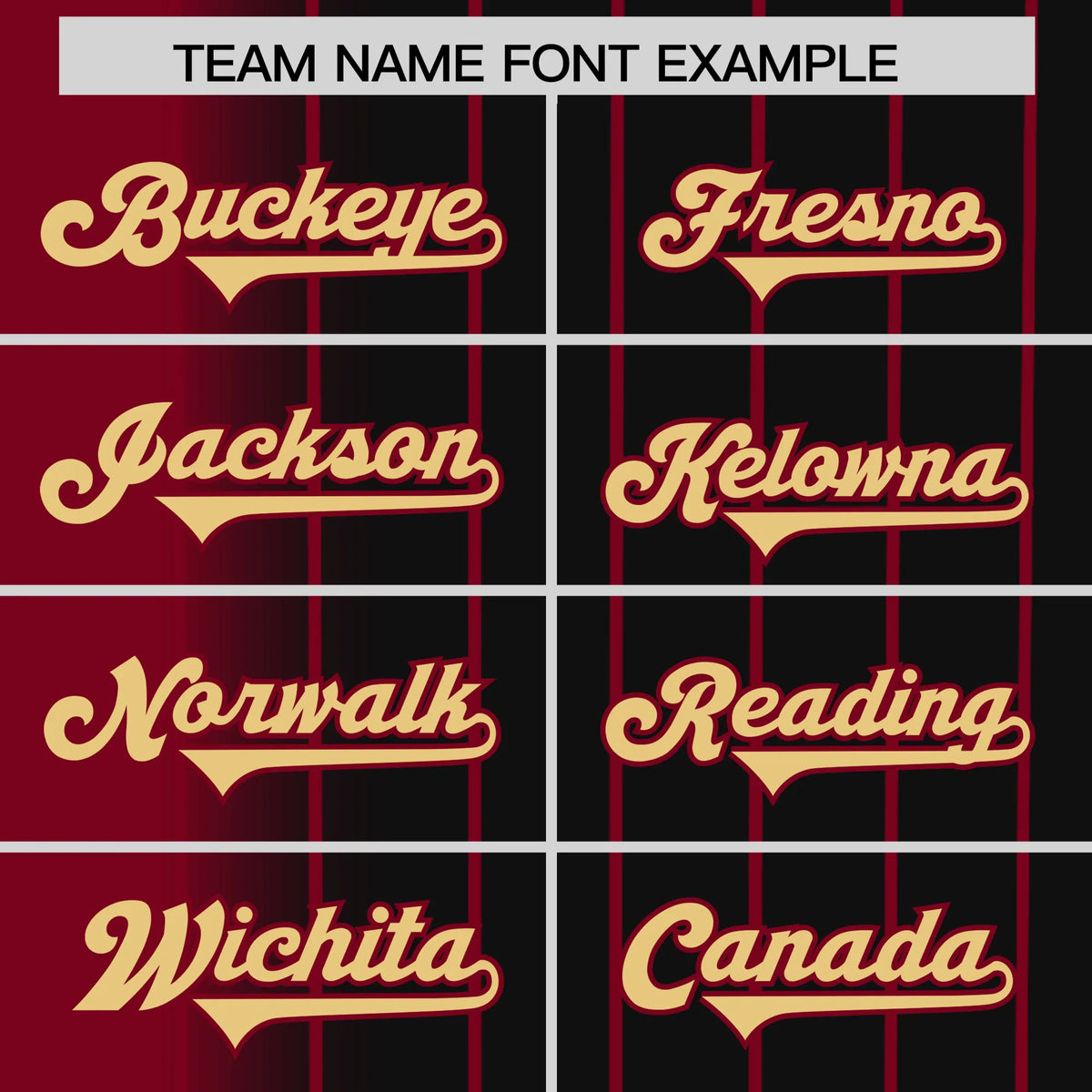 Custom Crimson Black Pinstripe Old-Gold Authentic Baseball Jersey