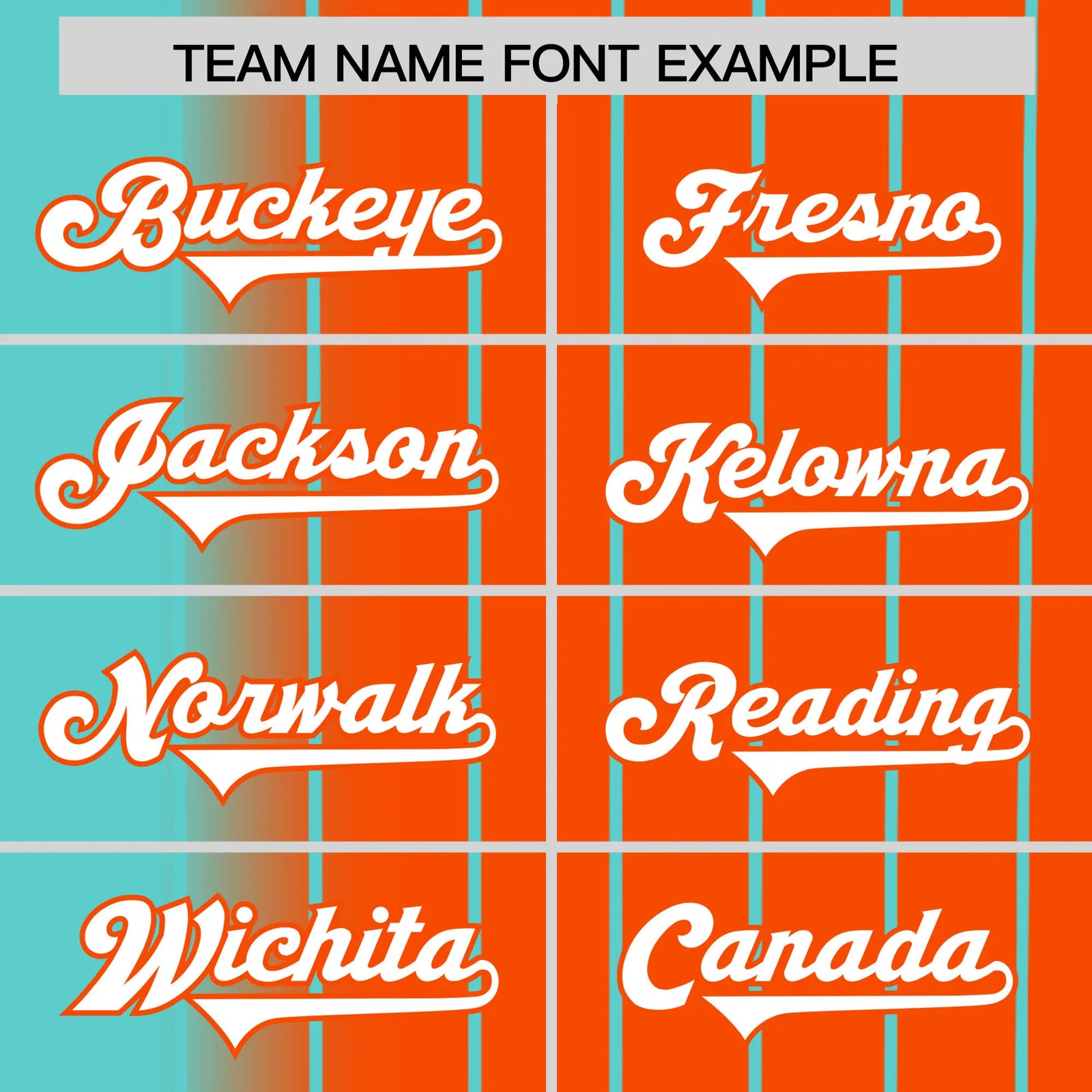 Custom Light-Blue Orange Pinstripe White Authentic Baseball Jersey