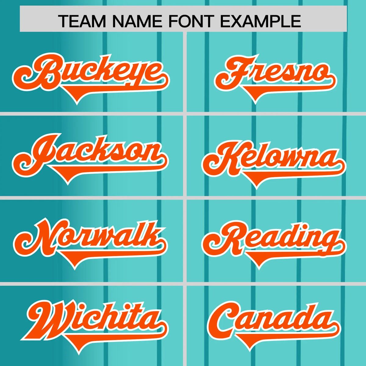 Custom Light-Blue Pinstripe Orange Authentic Baseball Jersey