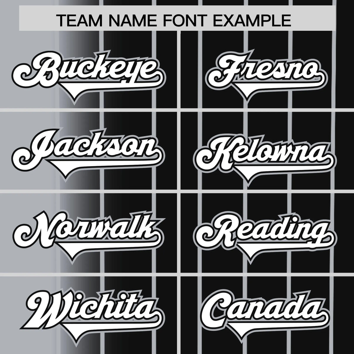 Custom Gray Black Pinstripe White Authentic Baseball Jersey