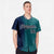 Custom Navy Midnight-Green Pinstripe Navy Authentic Baseball Jersey