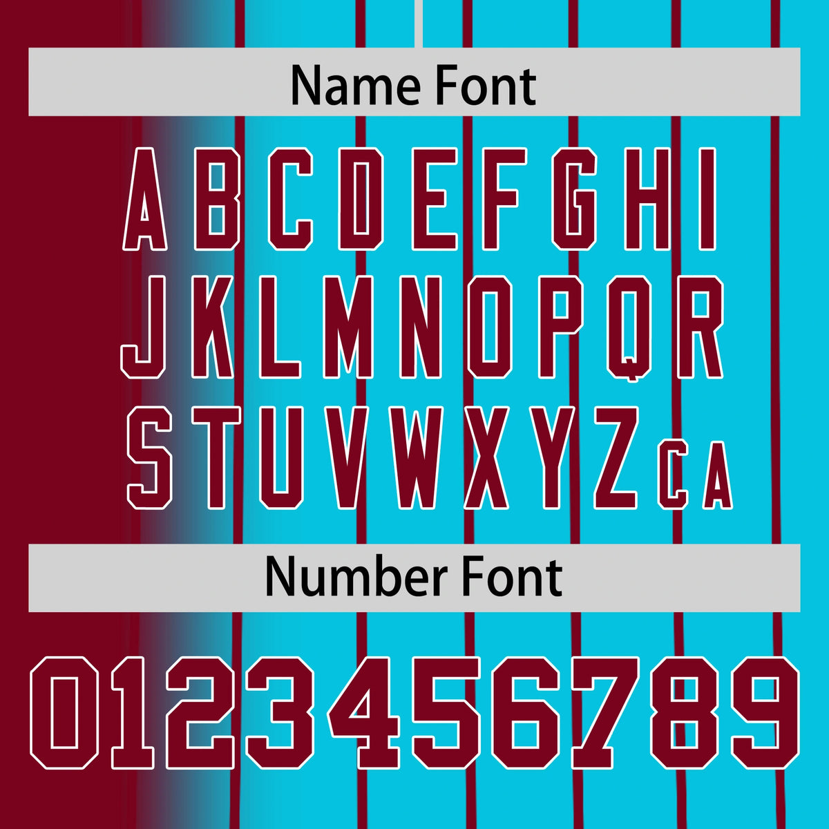 Custom Crimson Light-Blue Pinstripe Crimson Authentic Baseball Jersey