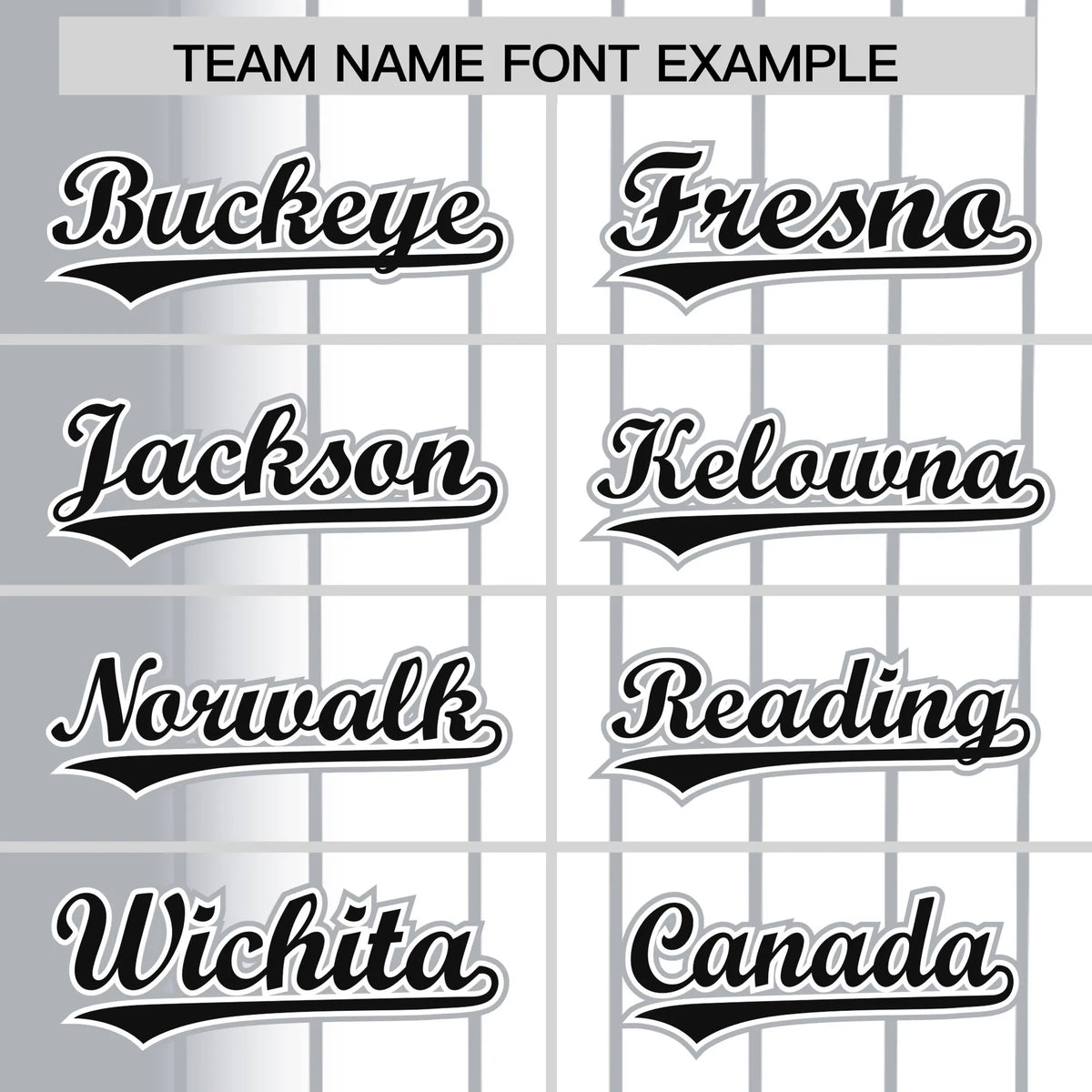 Custom Gray White Pinstripe Black Authentic Baseball Jersey