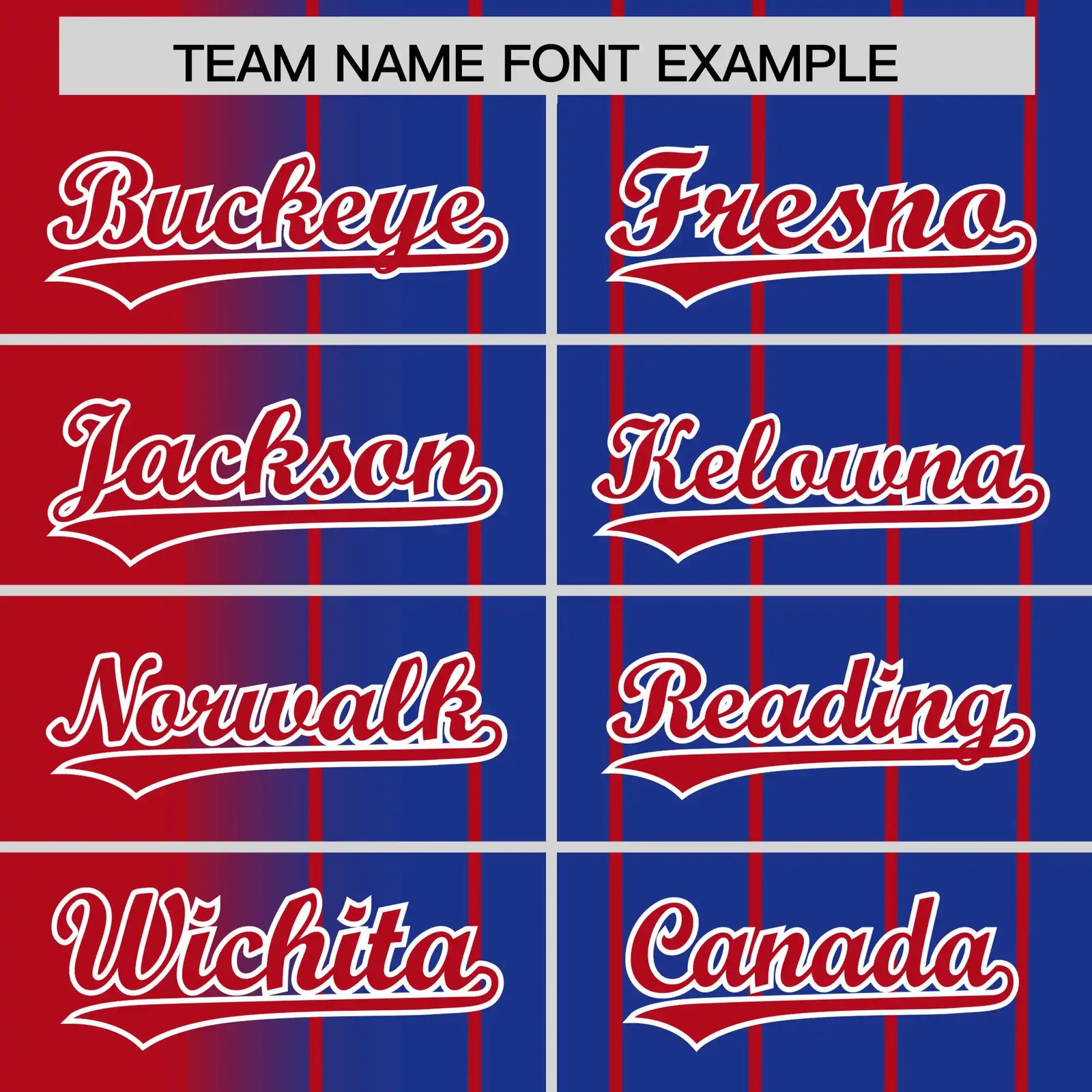 Custom Crimson Blue Pinstripe Crimson Authentic Baseball Jersey