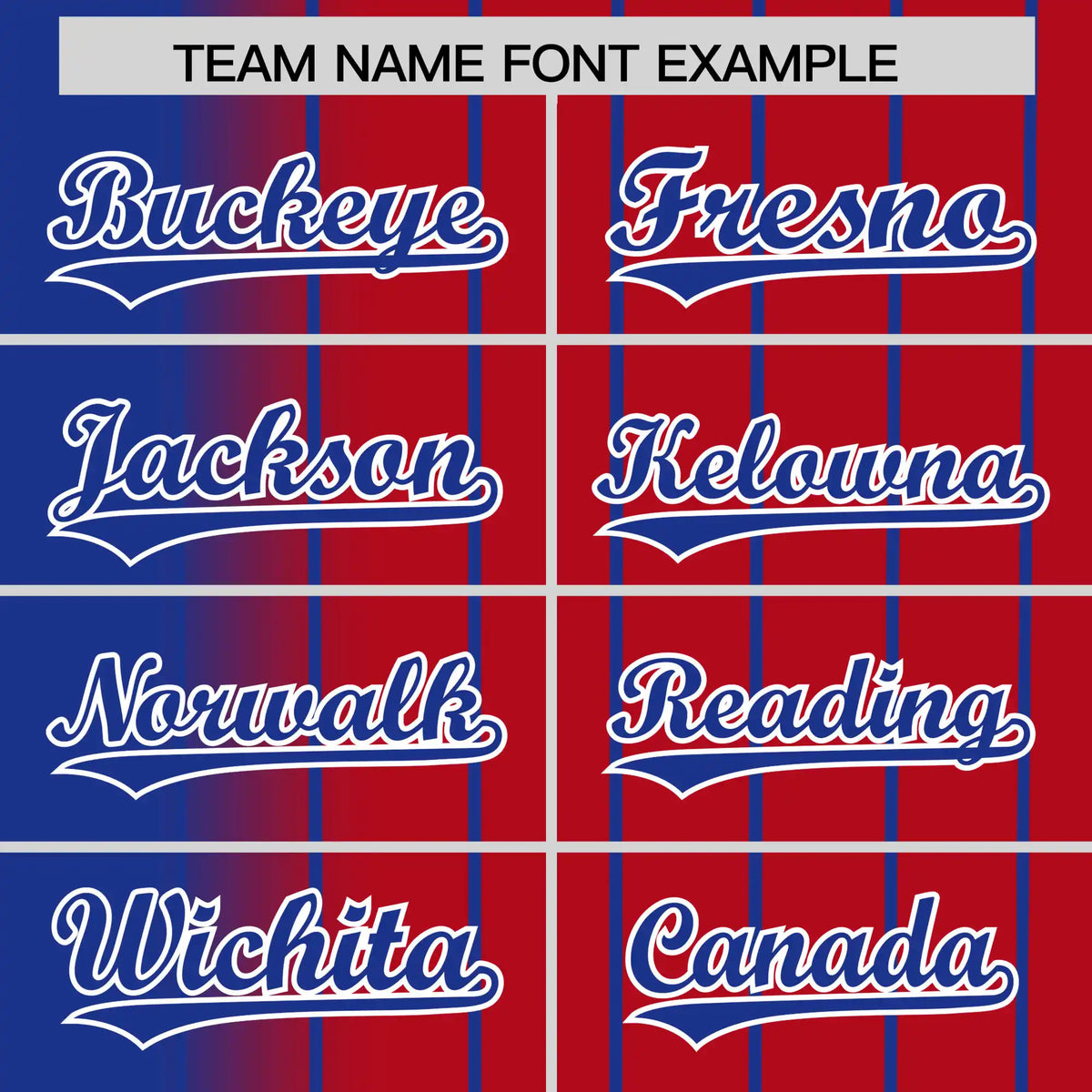 Custom Blue Crimson Pinstripe Blue Authentic Baseball Jersey