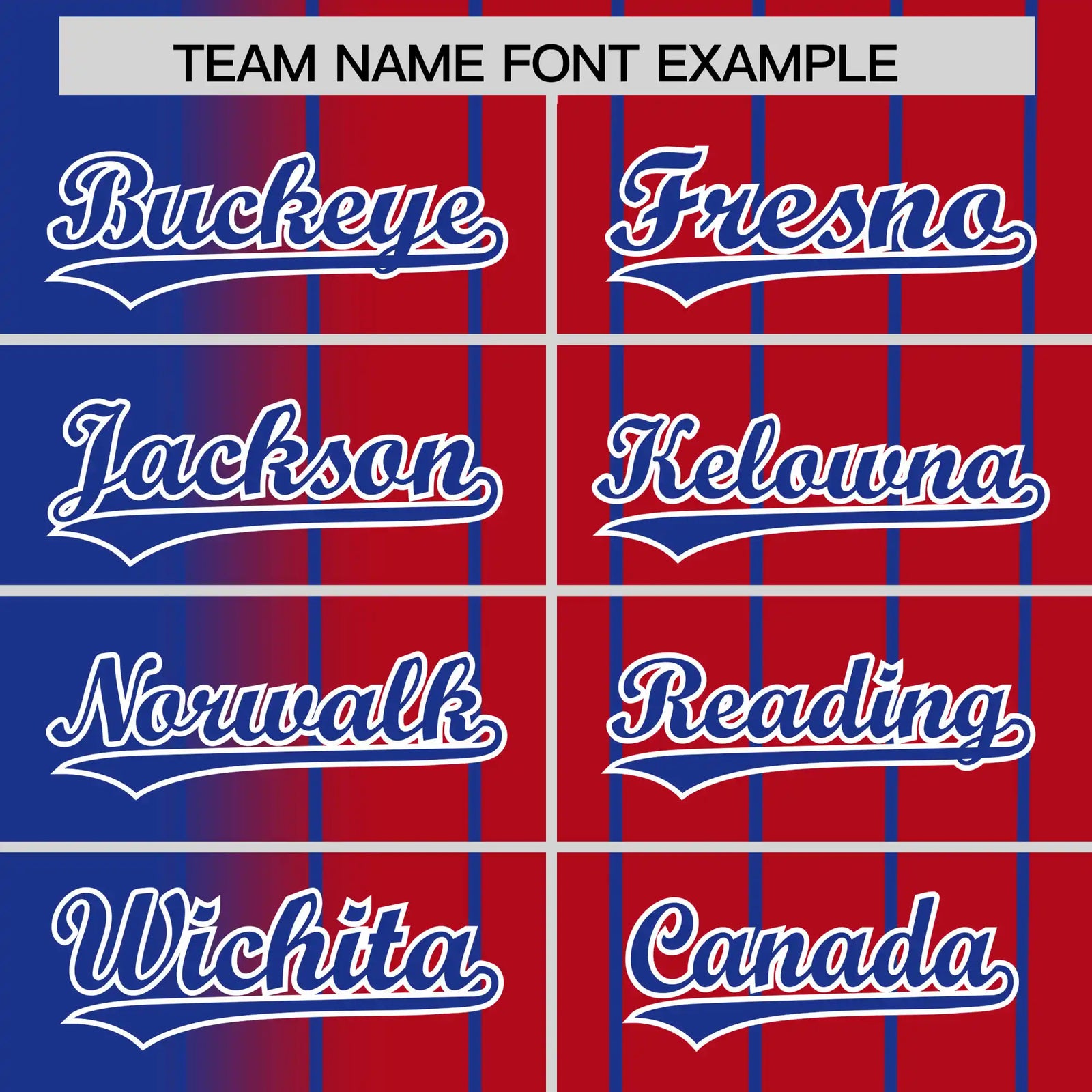 Custom Blue Crimson Pinstripe Blue Authentic Baseball Jersey