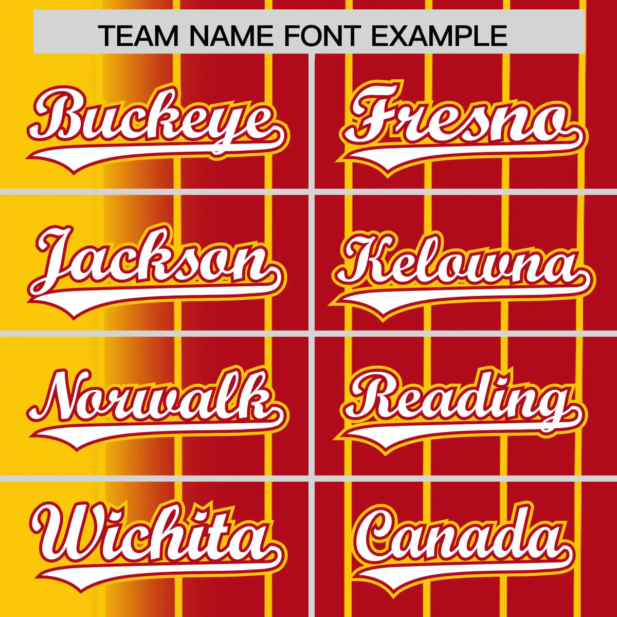 Custom Yellow Red Pinstripe White Authentic Baseball Jersey