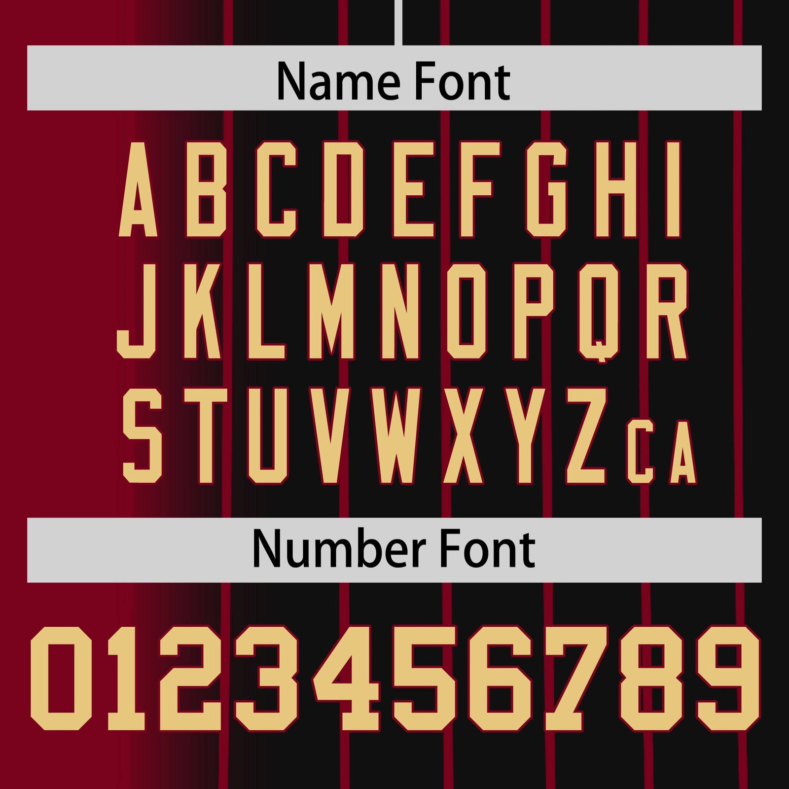 Custom Crimson Black Pinstripe Old-Gold Authentic Baseball Jersey